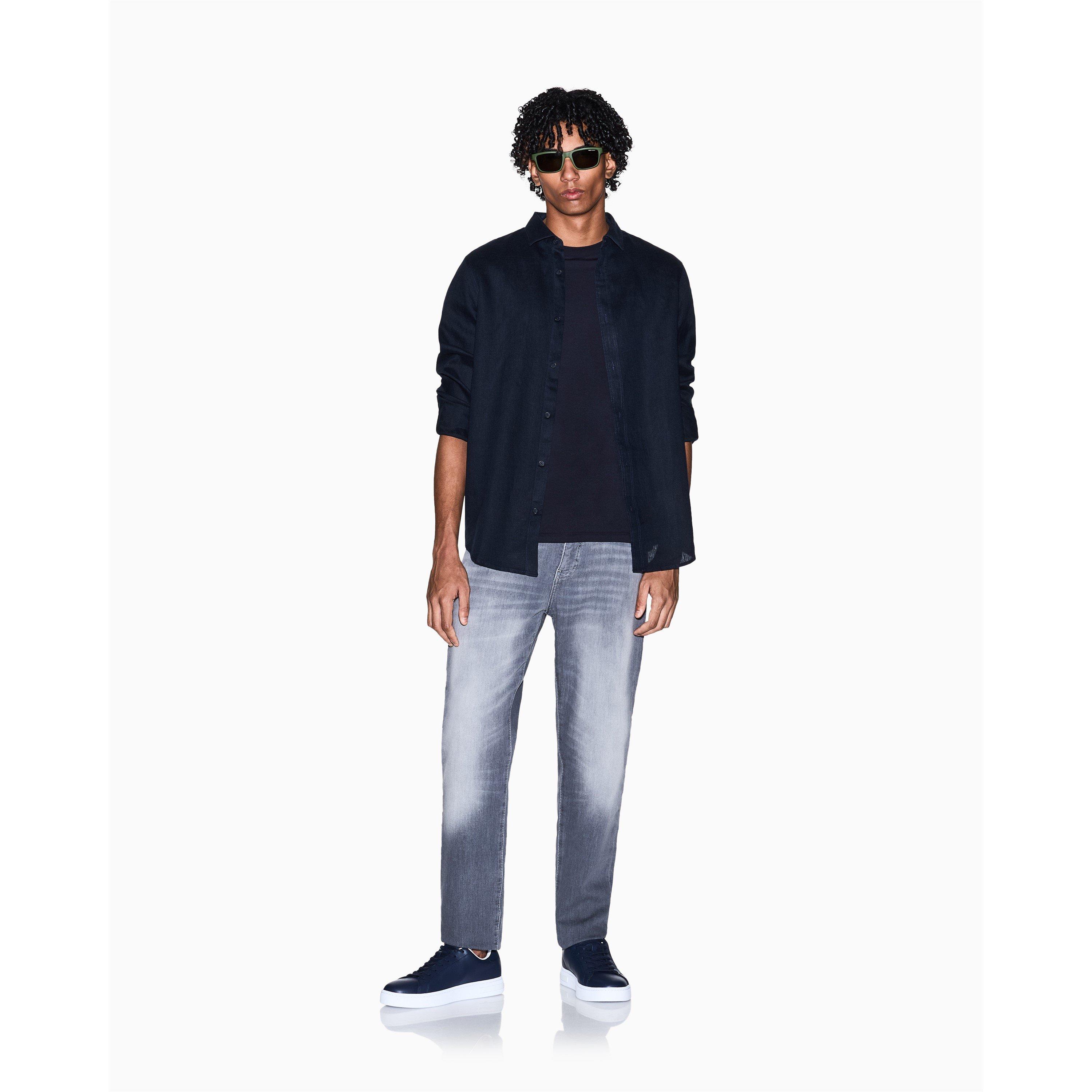 Navy - Armani Exchange - SHIRT - 3