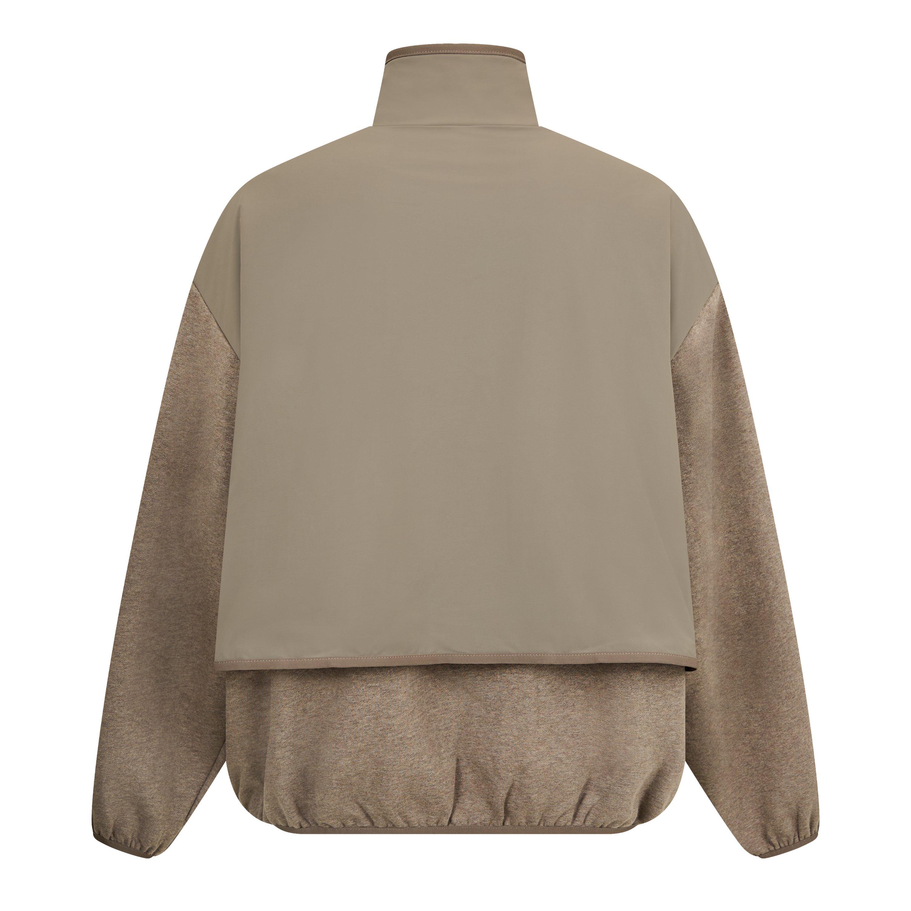 Dust/Hthr Grey - Fear Of God Essentials - Men's 1/4 Zip Fleece - 2