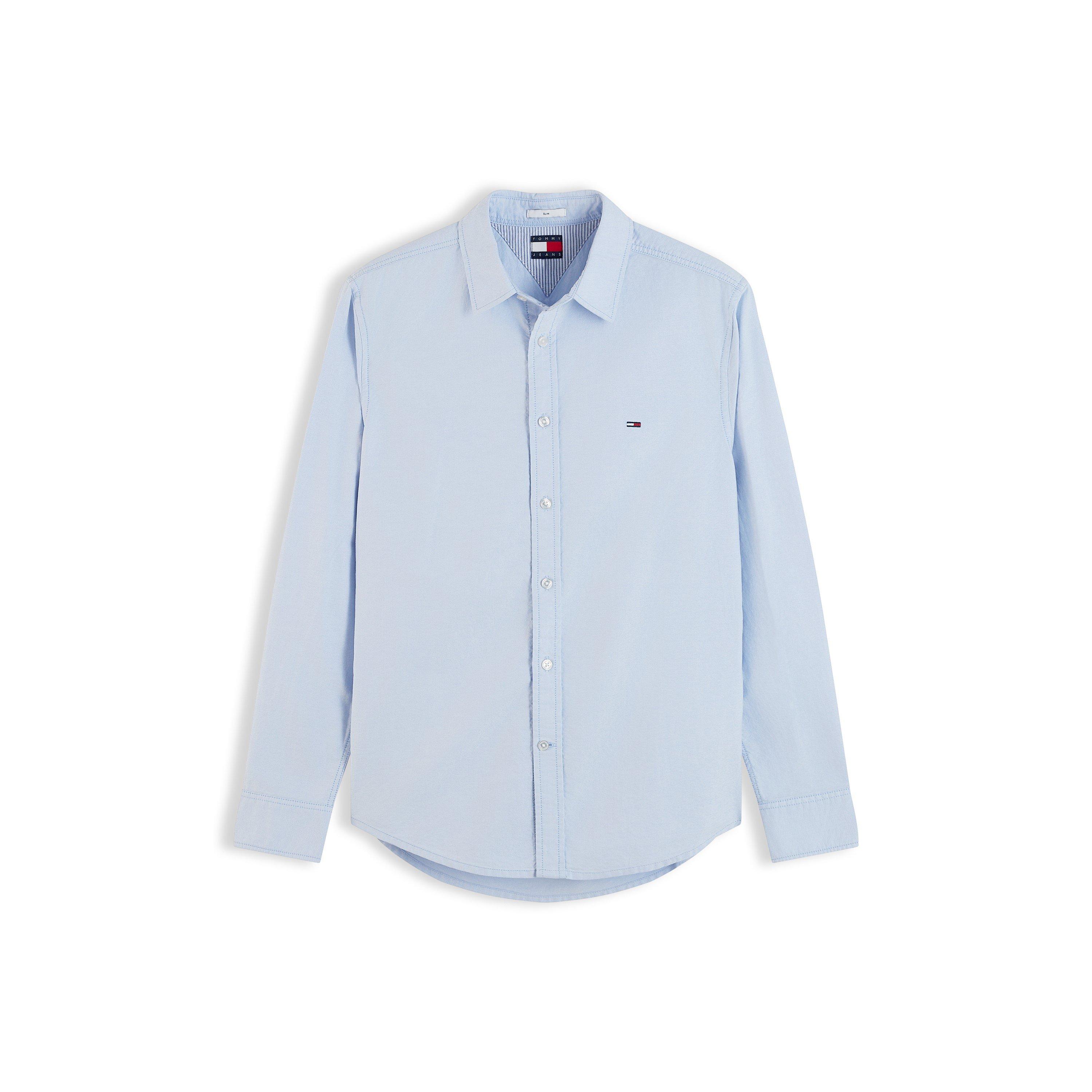 Blue - Tommy Jeans - TJ Slm Oxford Shirt Sn64 - 1