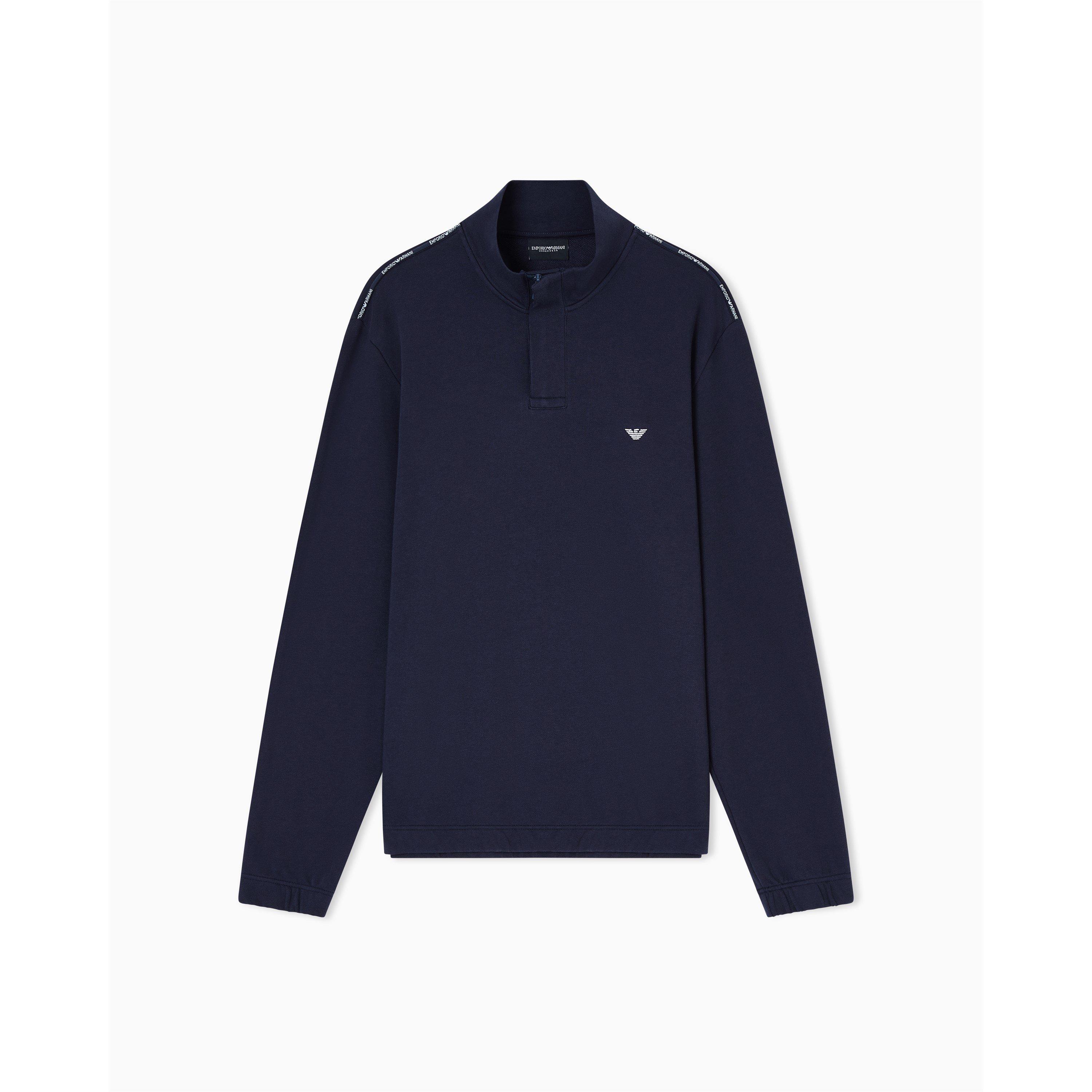 Emporio Armani Underwear Men's 1/4 Zip Fleece | Cruise Fashion