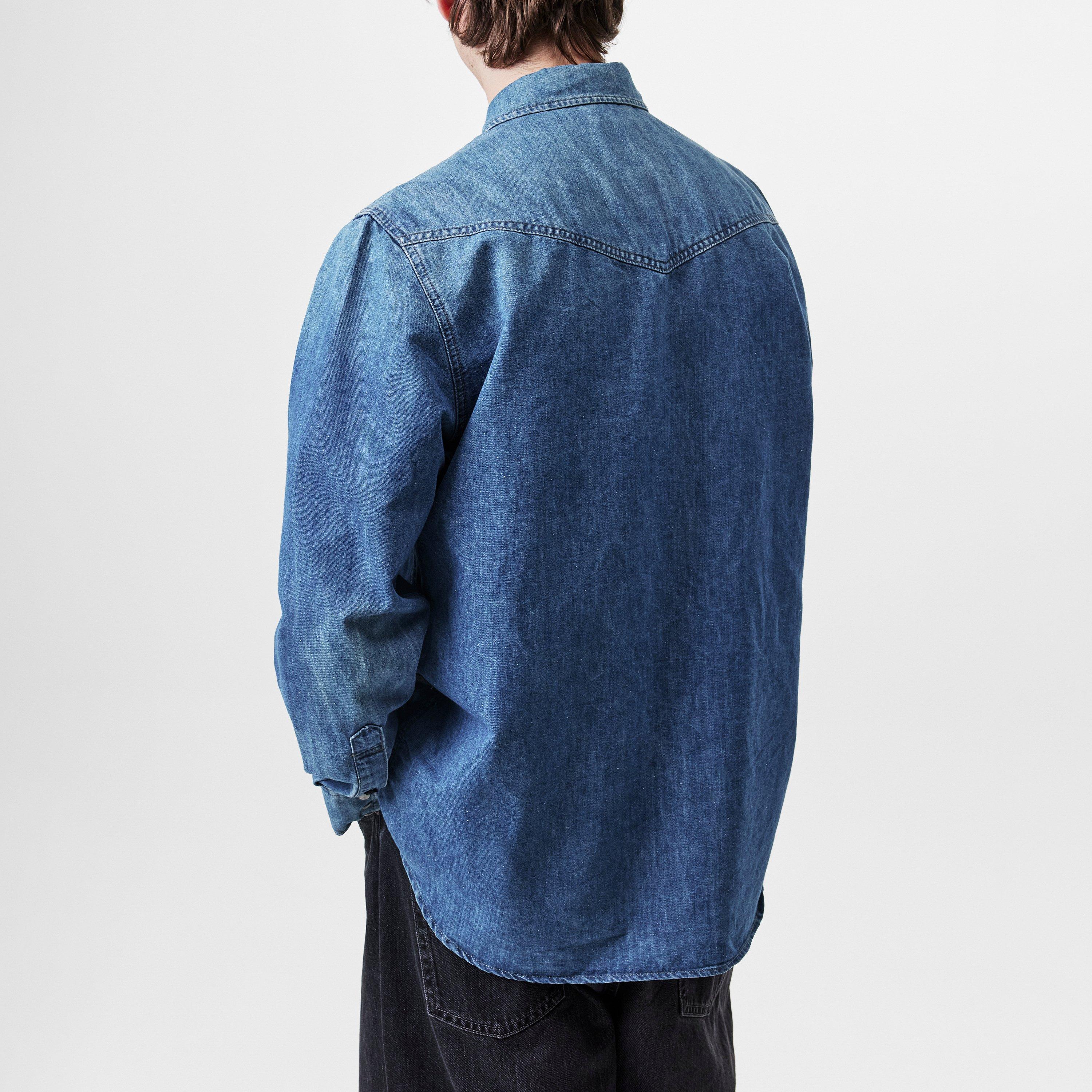 Cadet Blu - G Star - Dakota Evergreen Denim Shirt - 4