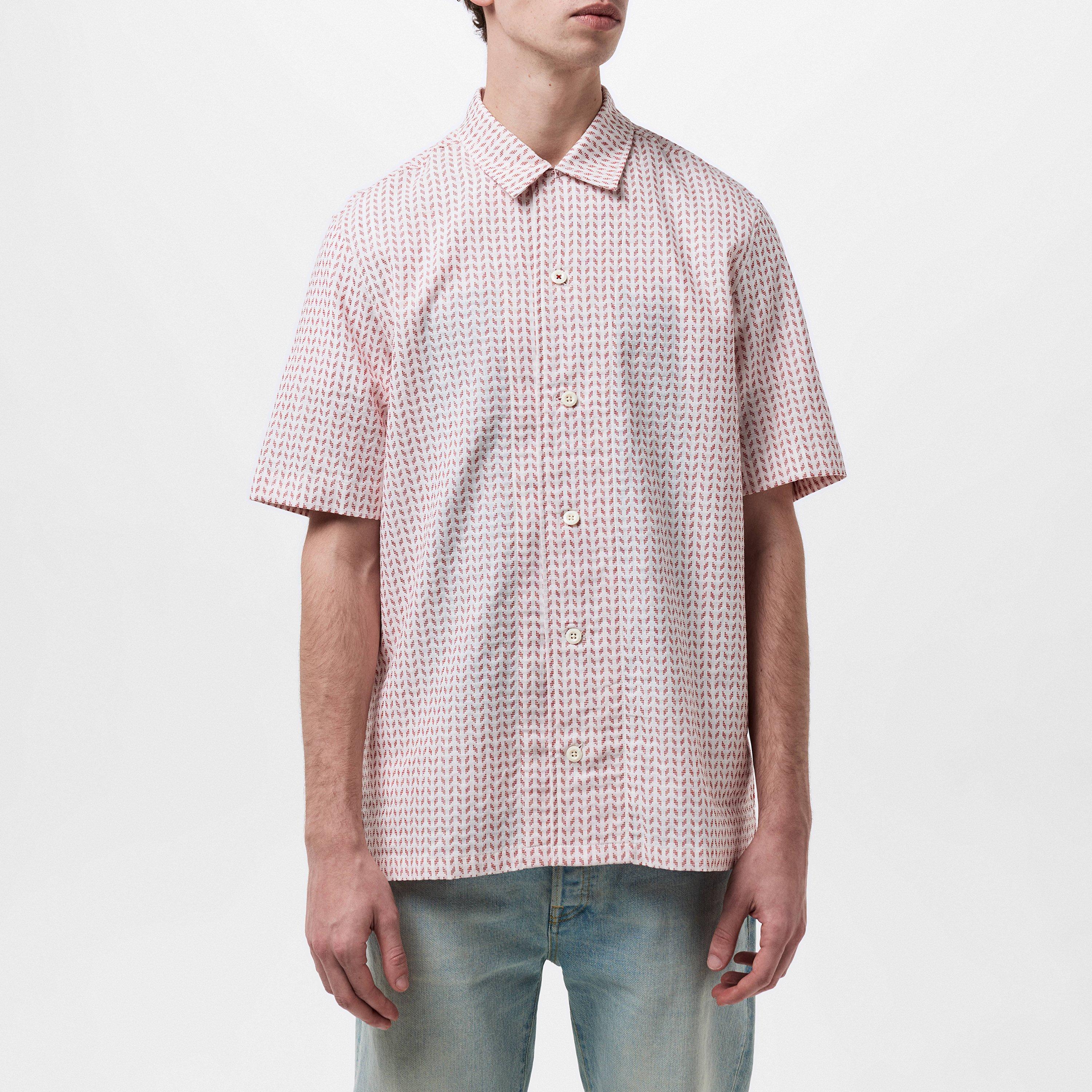 Rosso acido/latte - G Star - Resort Short Sleeve Shirt - 3