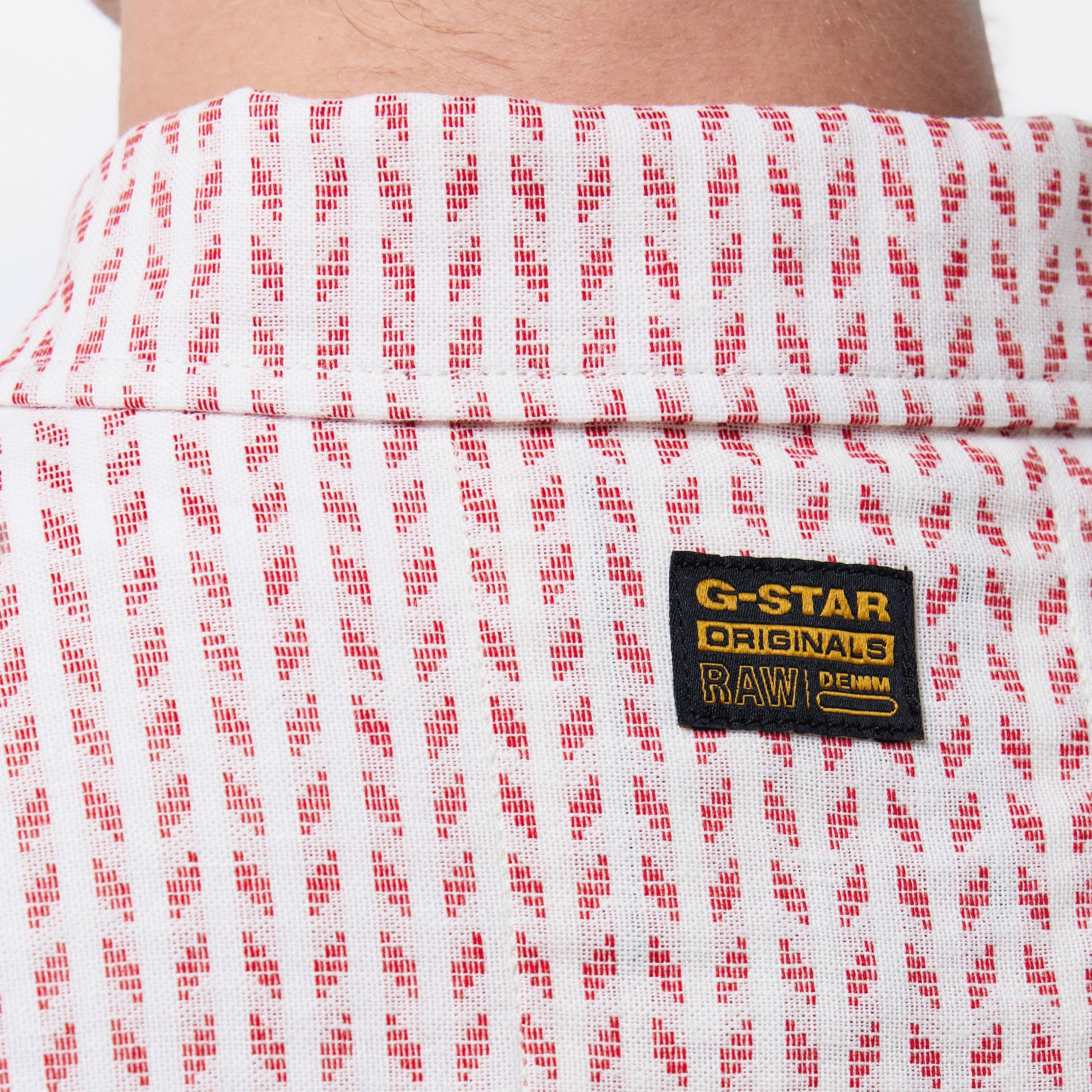 Rosso acido/latte - G Star - Resort Short Sleeve Shirt - 5