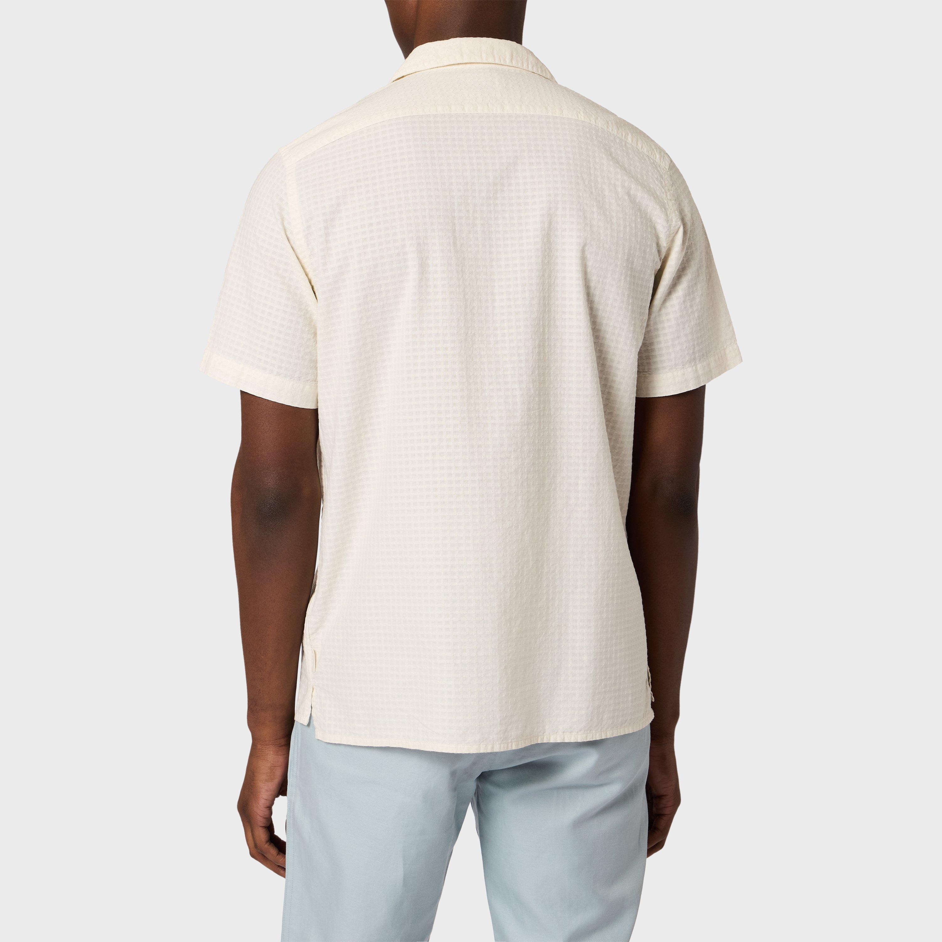 White 04 - PS Paul Smith - PS Seersuckr Shirt Sn62 - 3