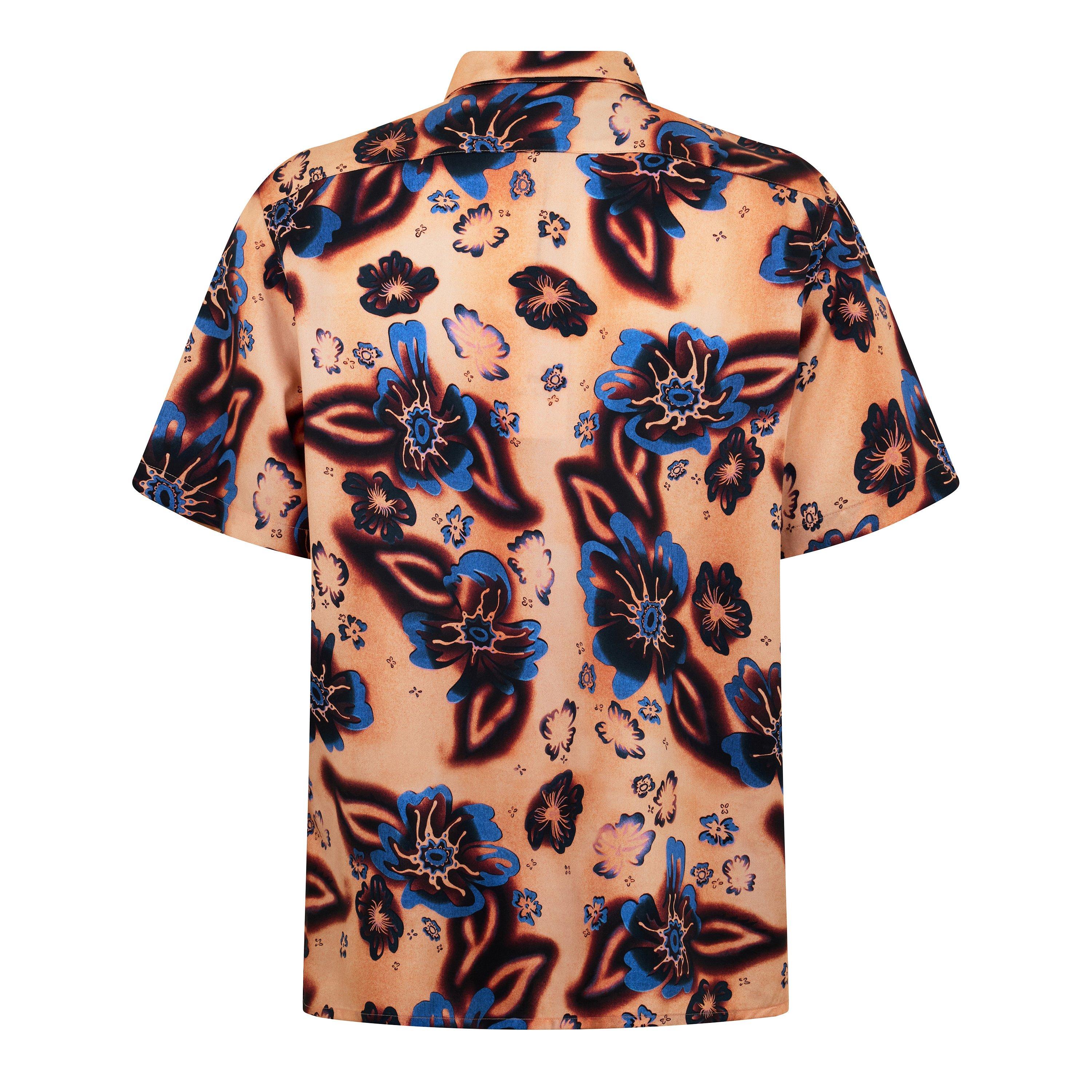 Orange 16 - PS Paul Smith - PS Floral SS Shirt Sn62 - 2