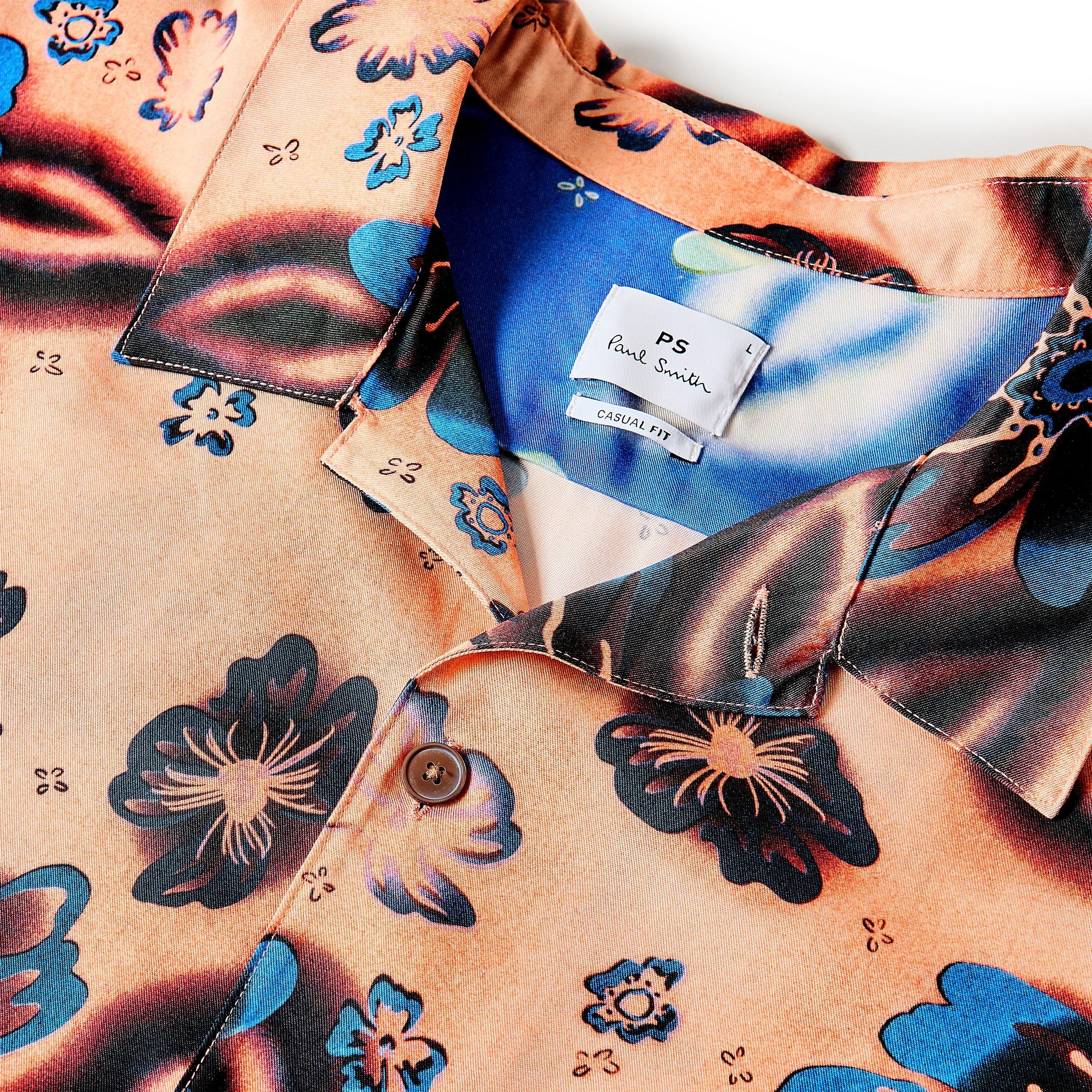 Orange 16 - PS Paul Smith - PS Floral SS Shirt Sn62 - 5