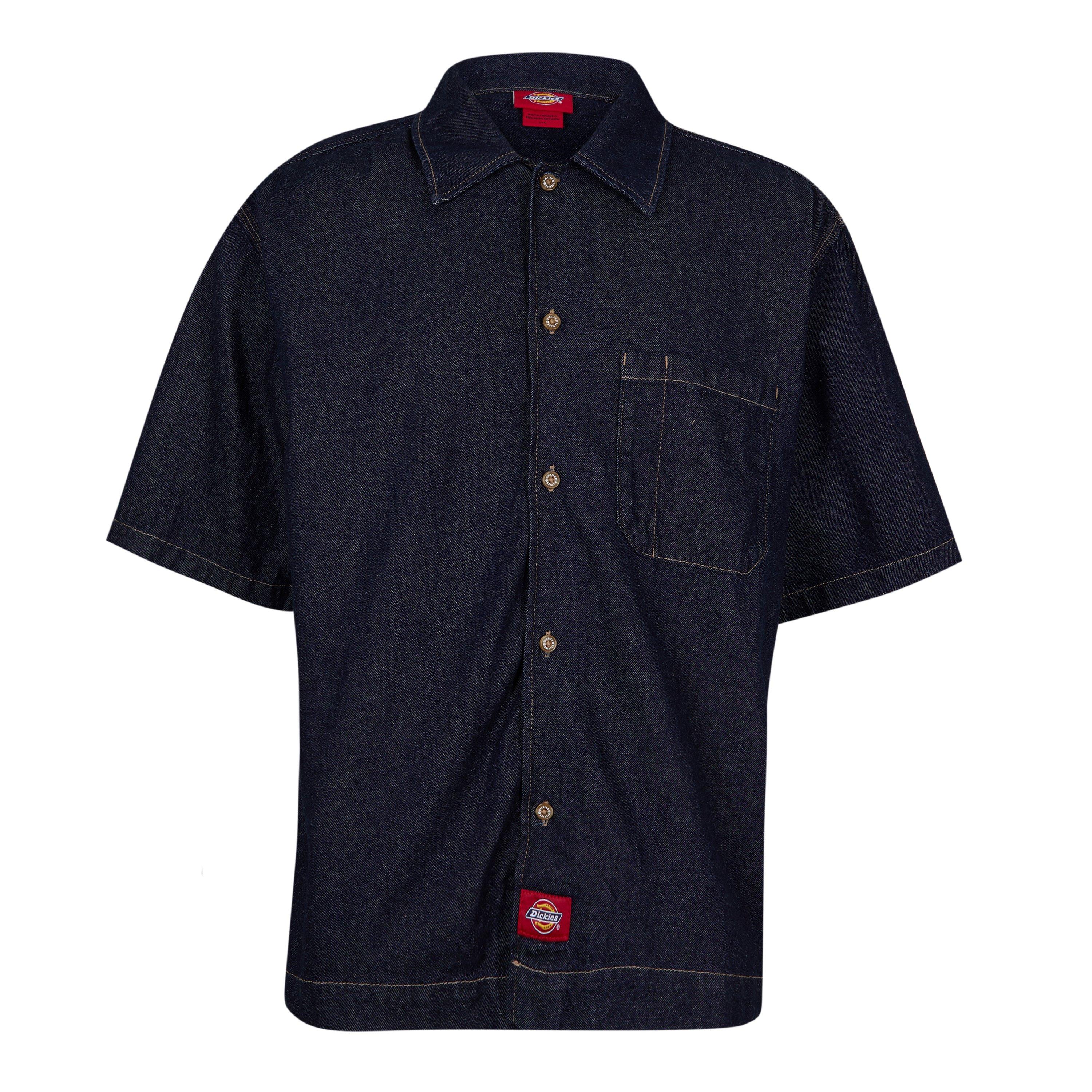 Rinsed - Dickies - Men's Plain Short Sleeve Shirt - 1