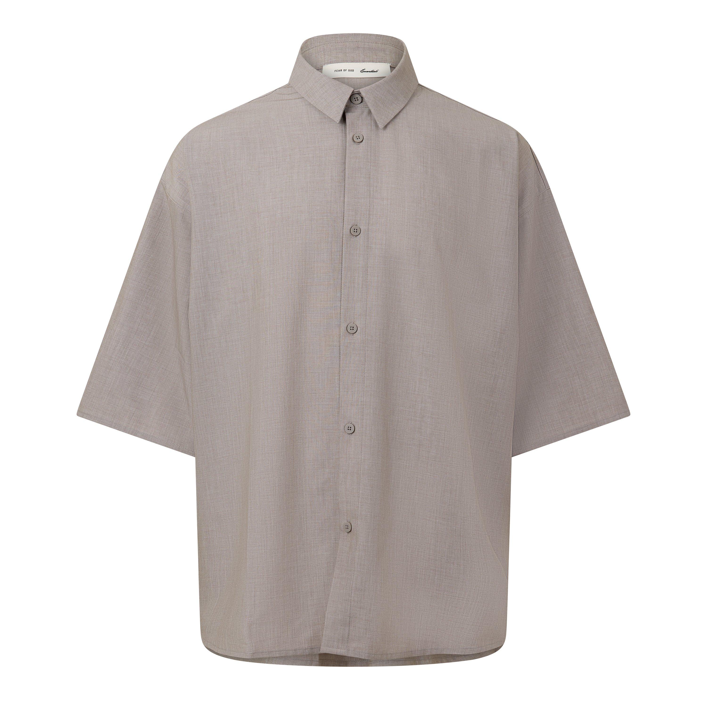 Men's Plain Short Sleeve Shirt