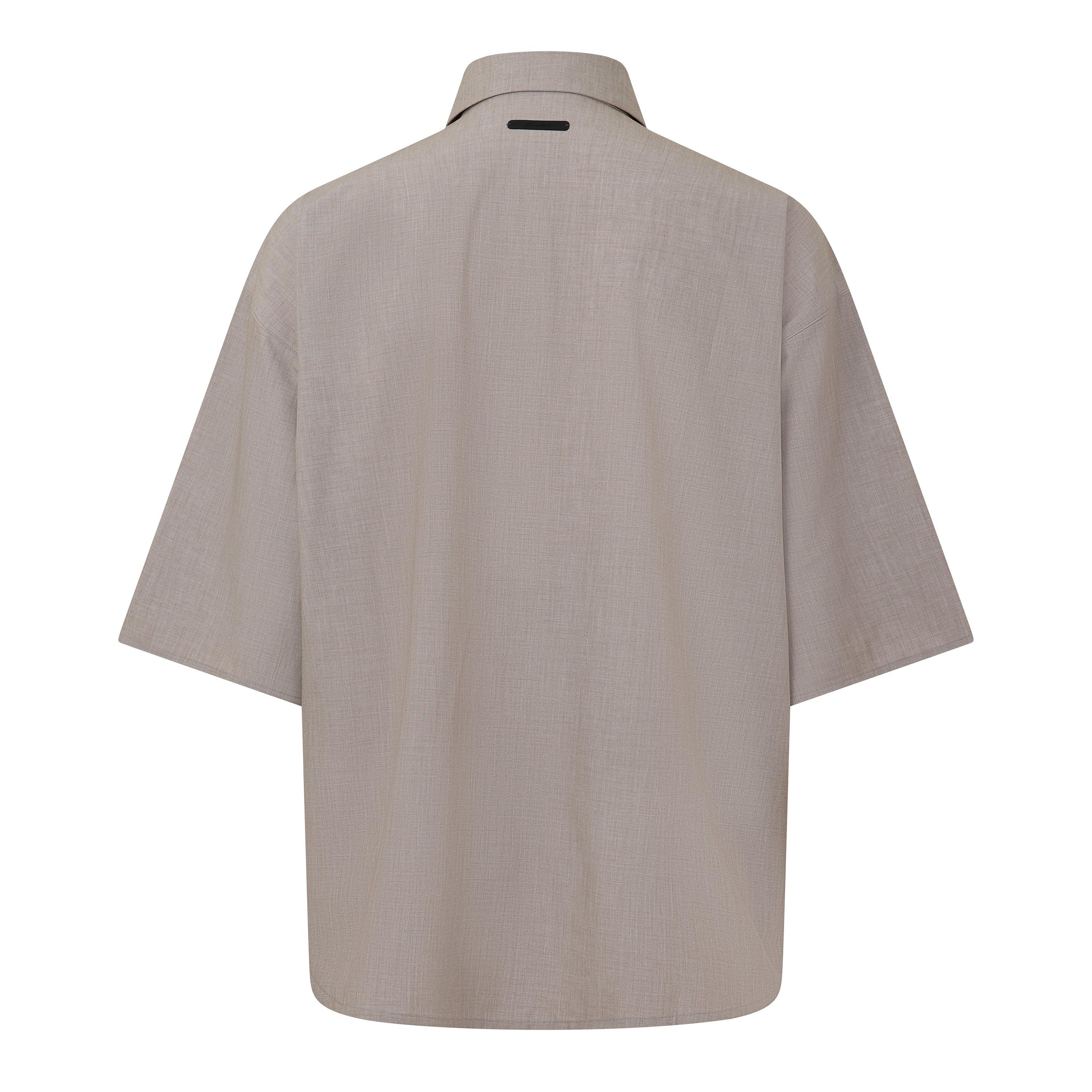 Seal - Fear Of God Essentials - Men's Plain Short Sleeve Shirt - 2