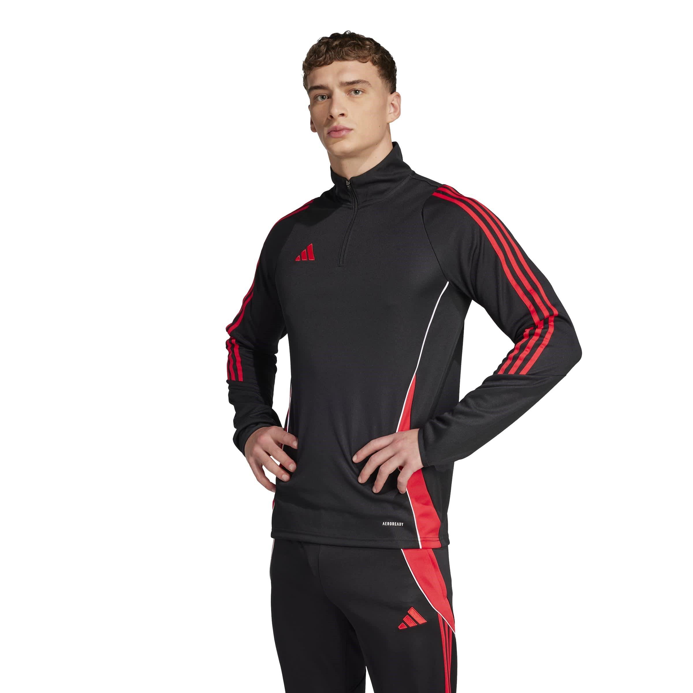 Black/Ruby - adidas - Tiro24 Tracksuit Top - 2