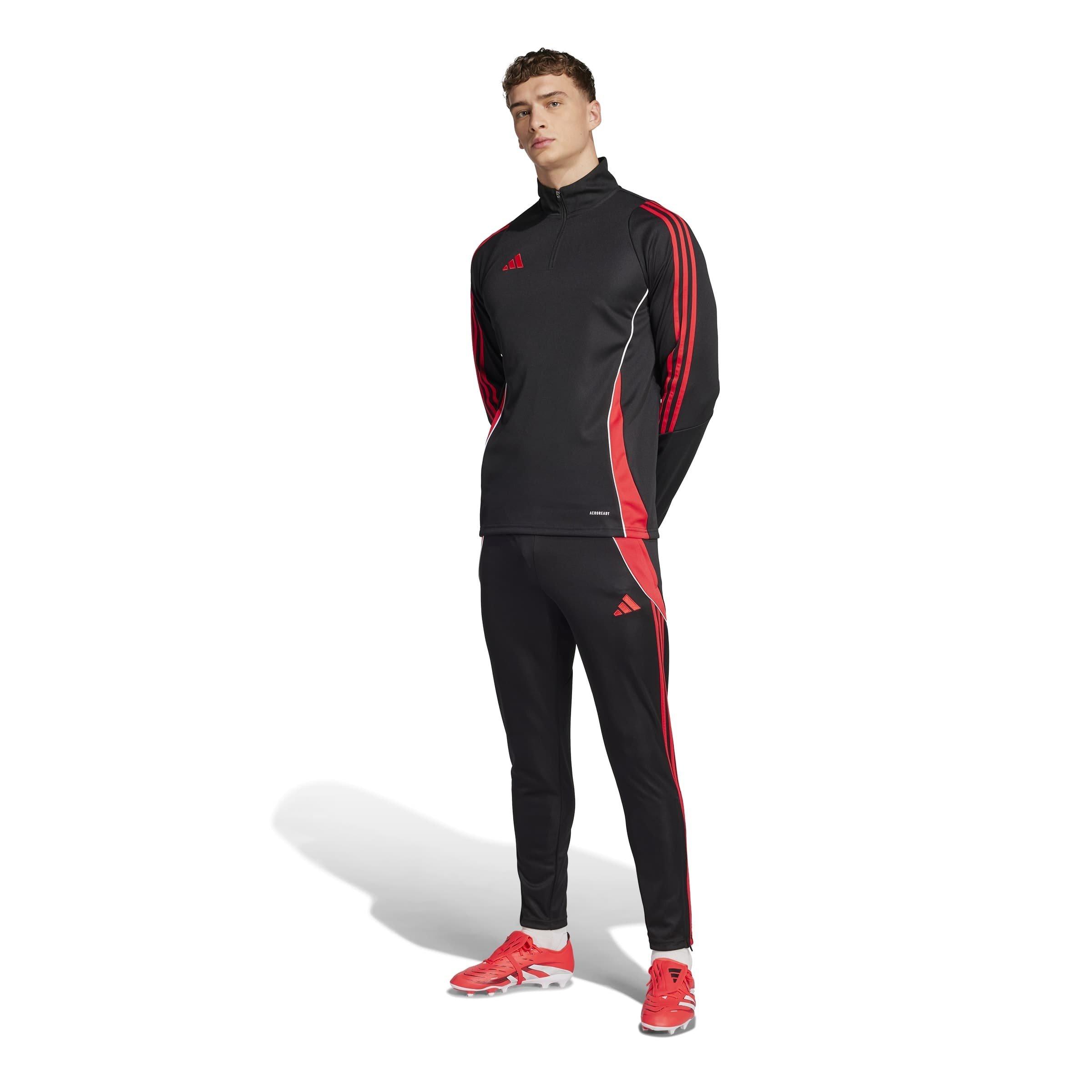 Black/Ruby - adidas - Tiro24 Tracksuit Top - 7