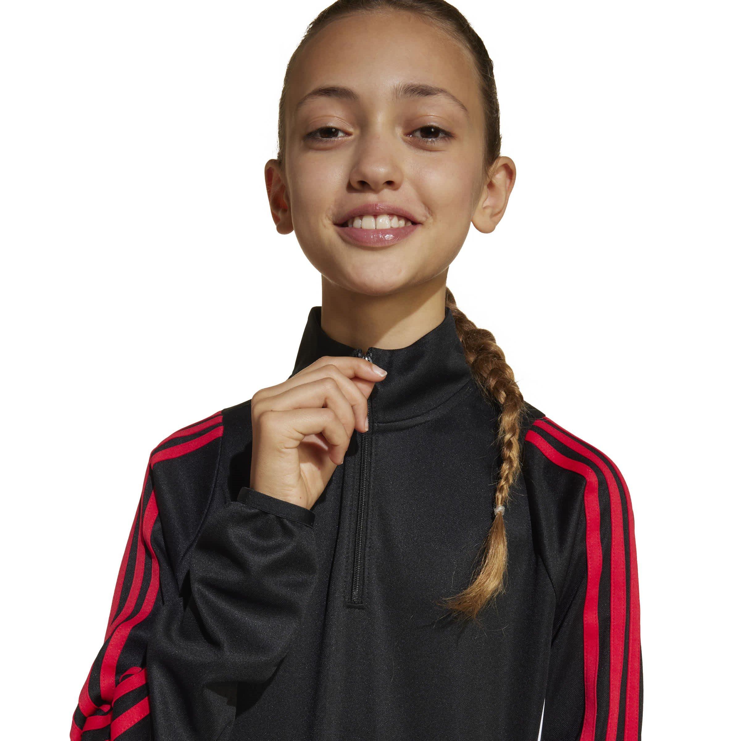 Noir/Ruby - adidas - Tiro 24 Training Top Juniors - 5