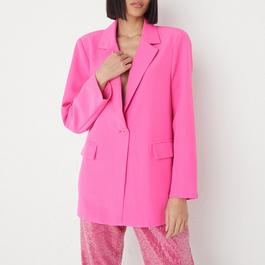 Missguided Oversized Button Front Blazer