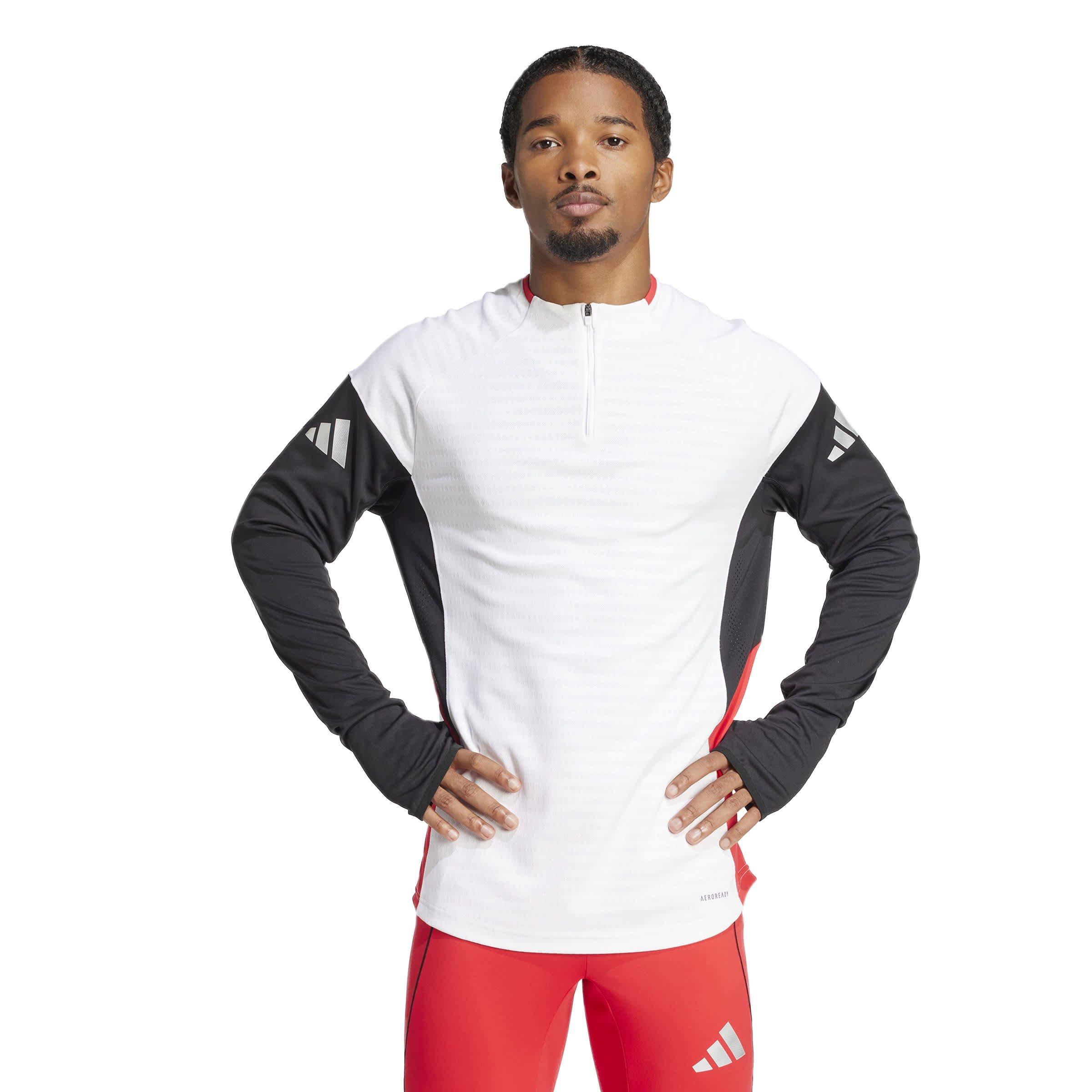 Bianco/Rubino - adidas - Men's Tiro Tracksuit Top - 2