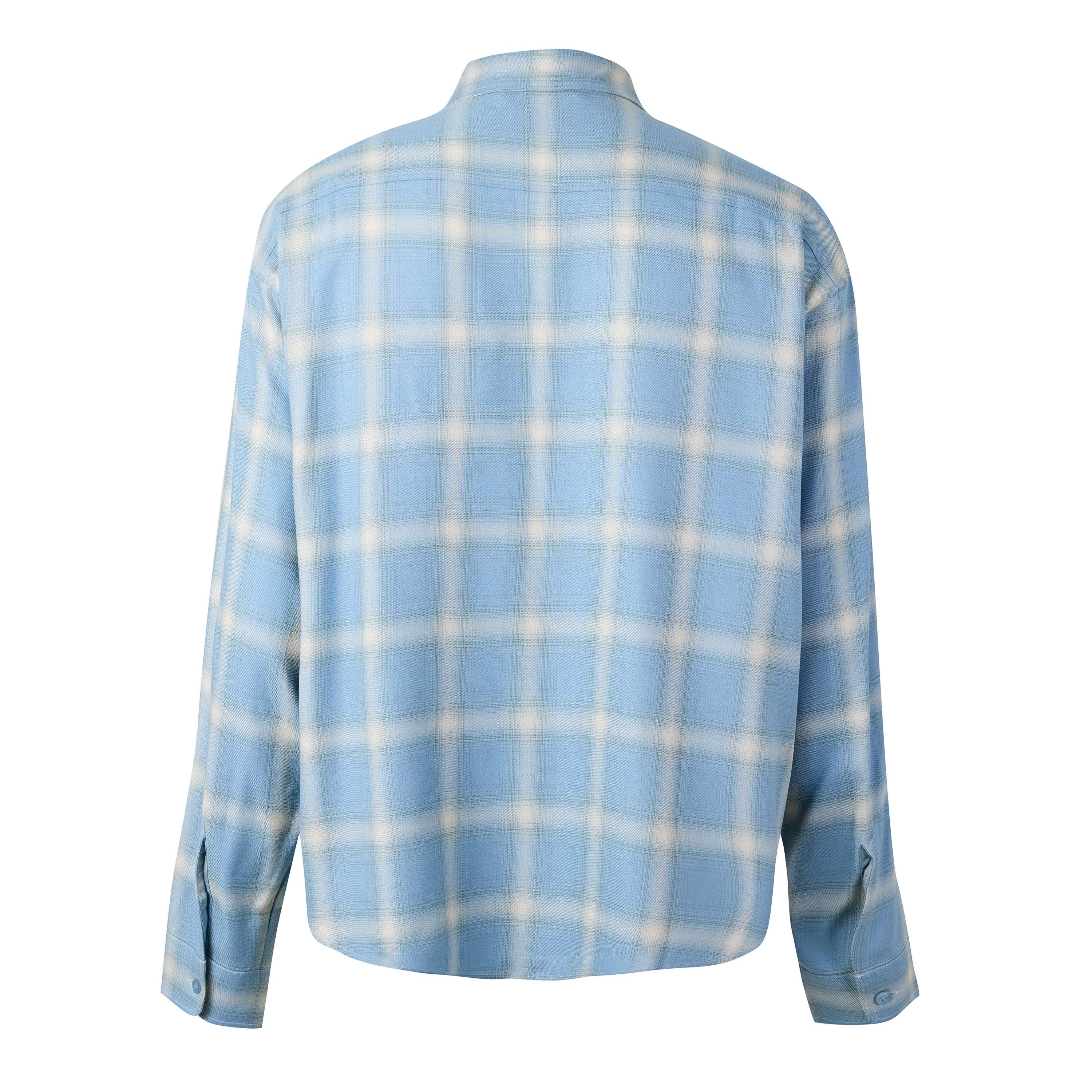 Blue - Cole Buxton - Men's Long Sleeve Cowboy Shirt - 2