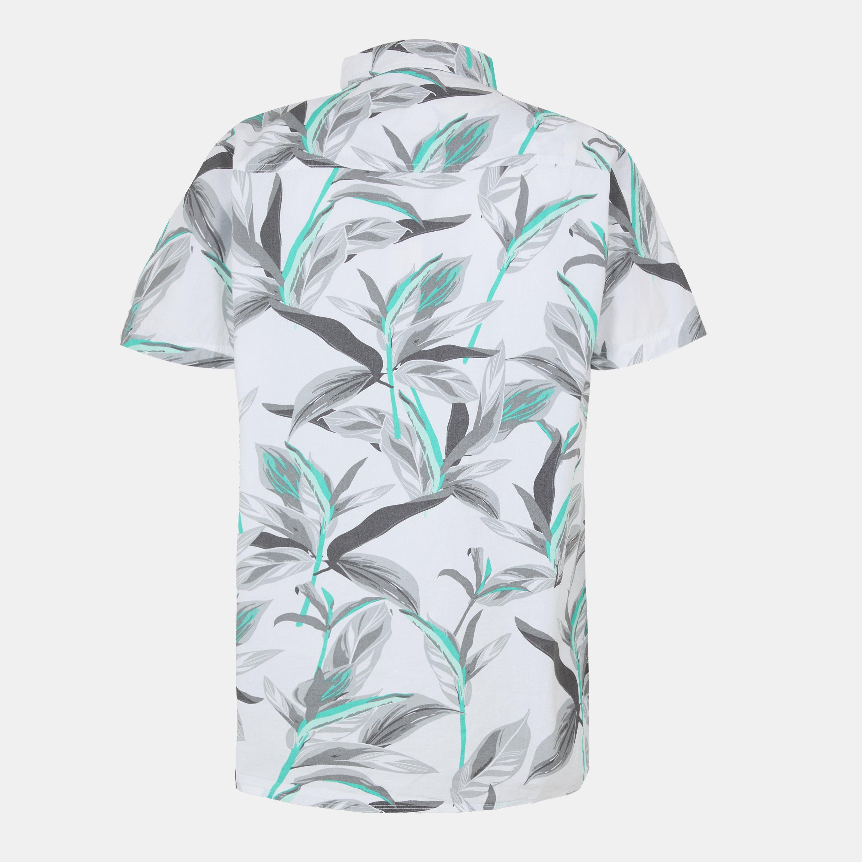 Hvidt blomstret - Bench - Kaizn Short-Sleeve Patterned Shirt - 2