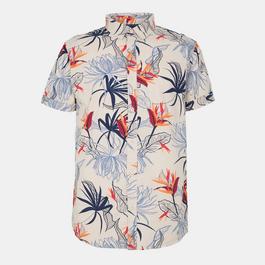 Bench Varla Short-Sleeve Patterned Shirt
