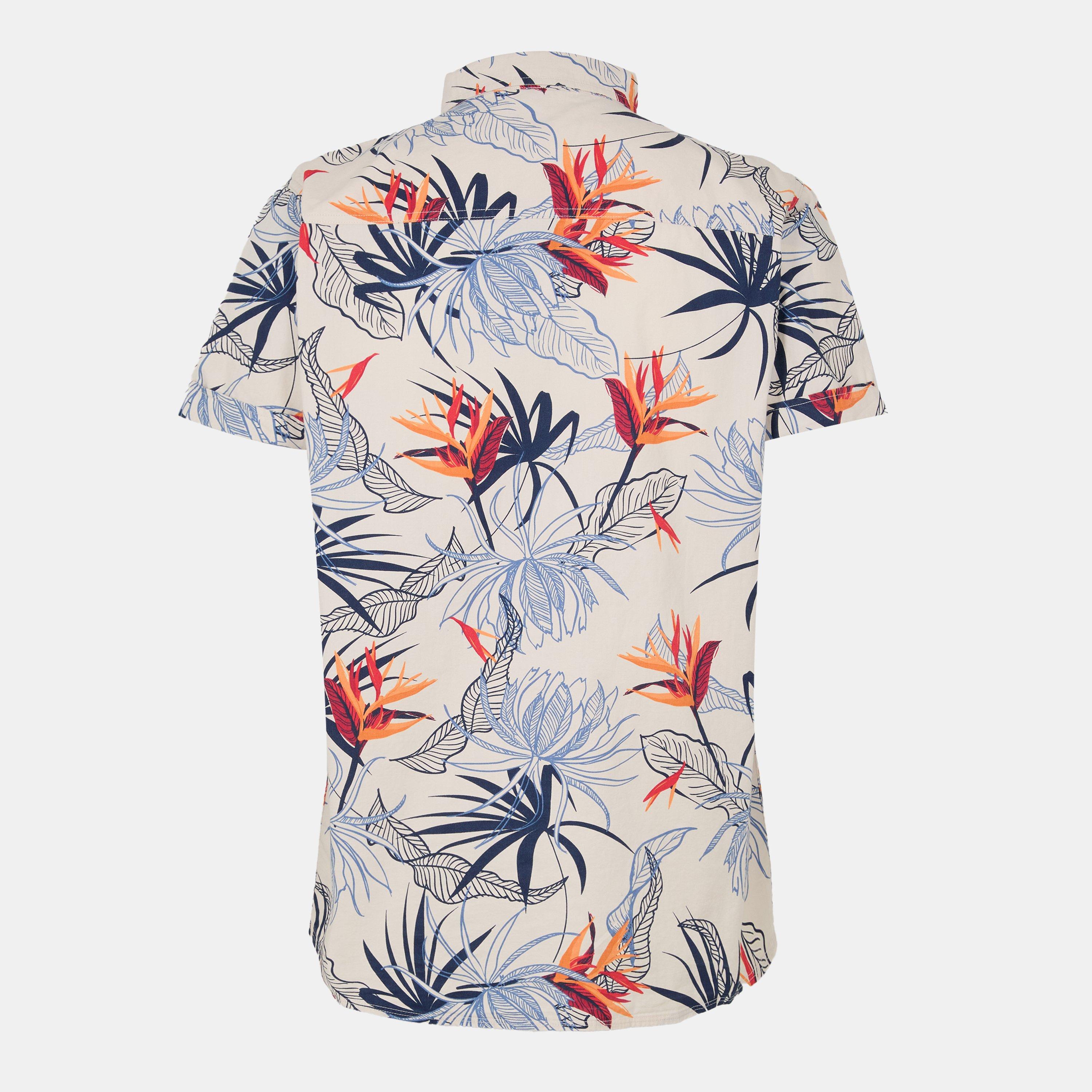 Chalk - Bench - Varla Short-Sleeve Patterned Shirt - 2