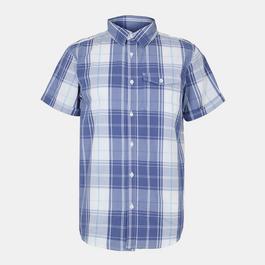 Bench Short-Sleeve Patterned Shirt