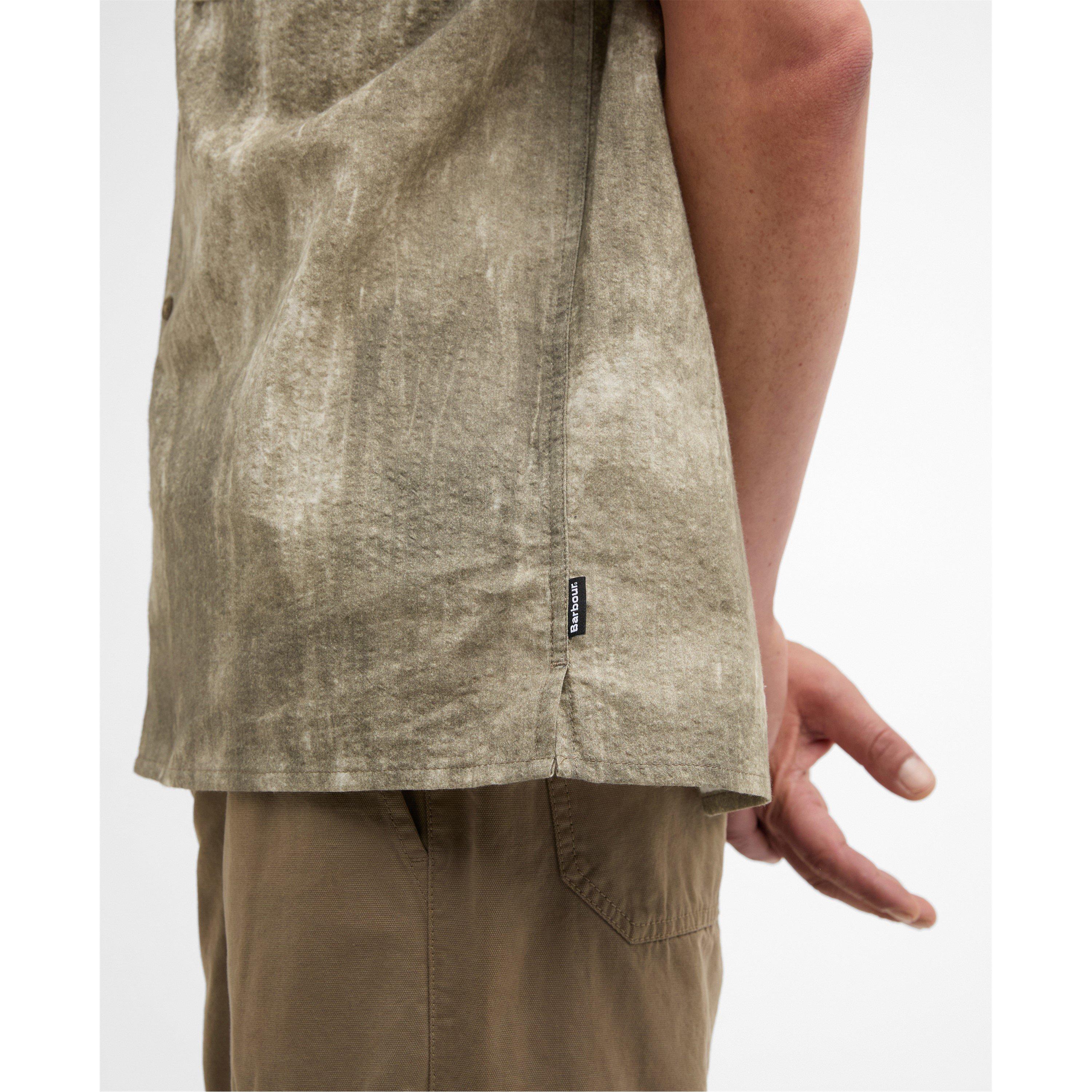 Grey Olive - Barbour - Mens Ross Short Sleeve Shirt - 5