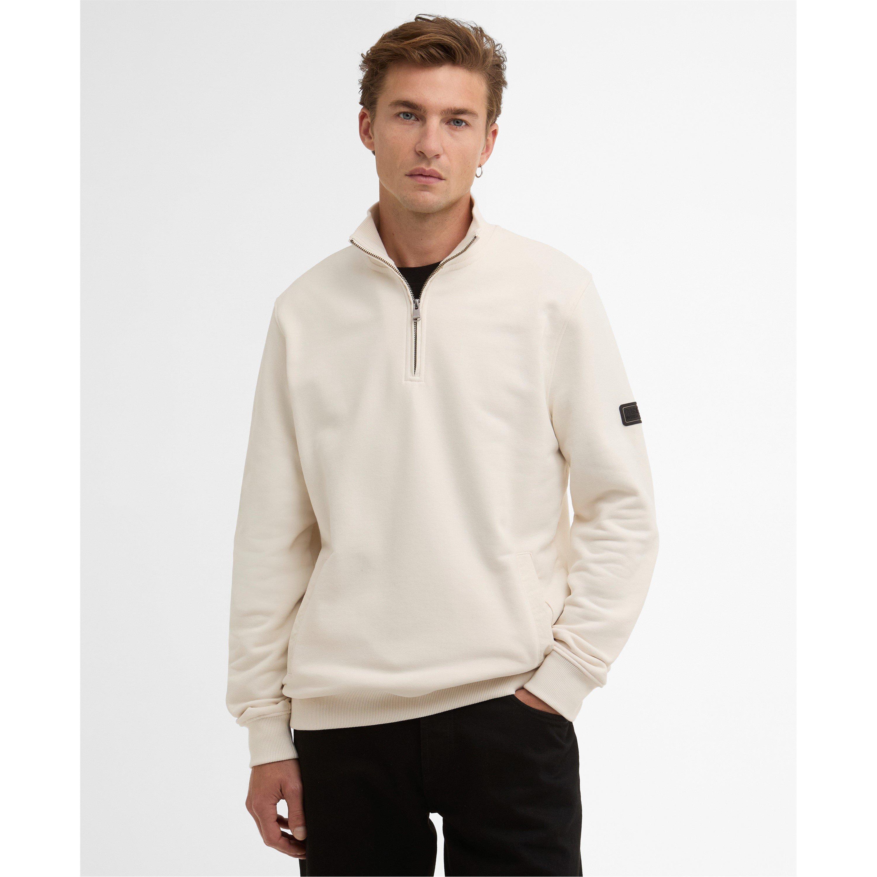 Whisper White - Barbour International - B.Int Ehan Half Zip Sn63 - 2