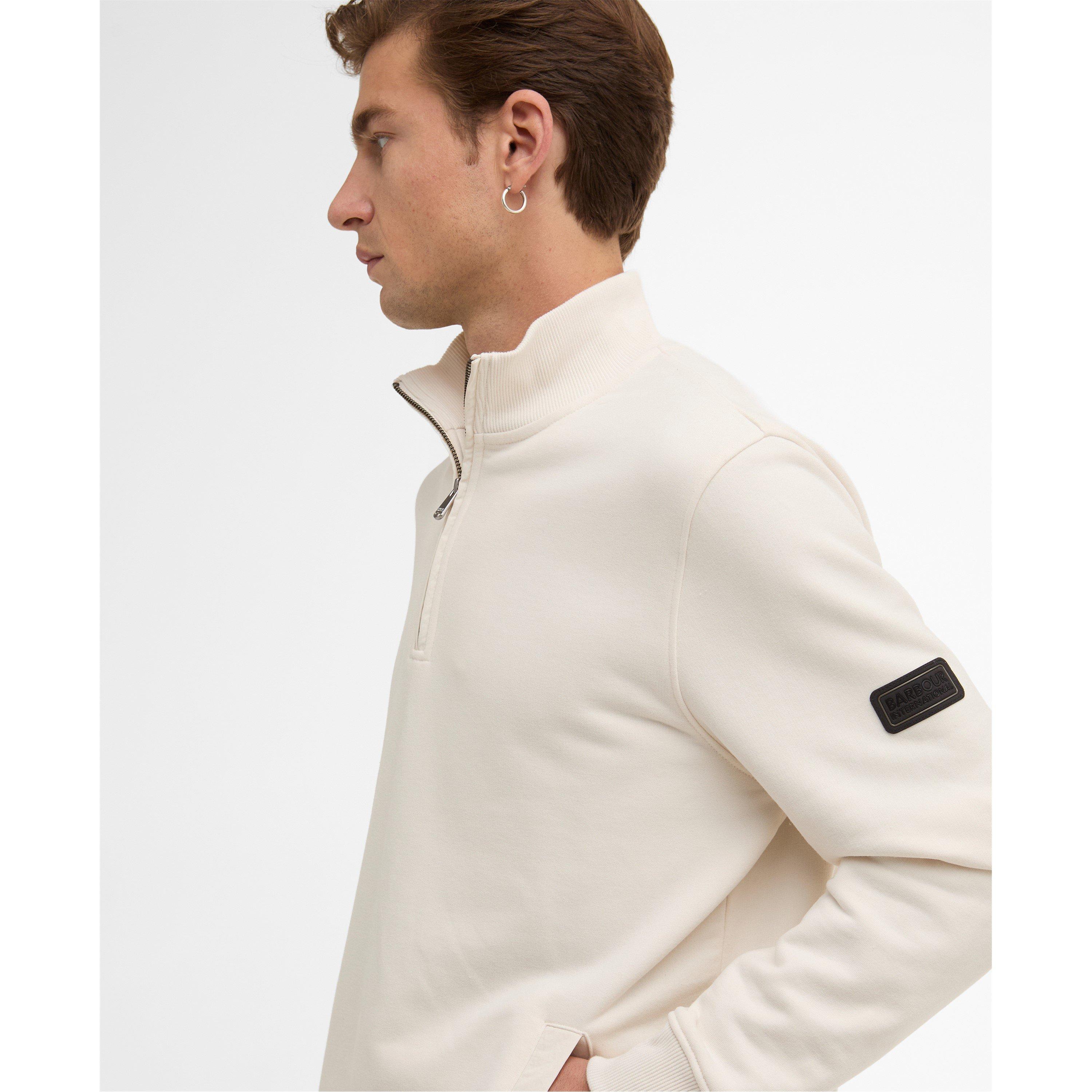 Whisper White - Barbour International - B.Int Ehan Half Zip Sn63 - 5