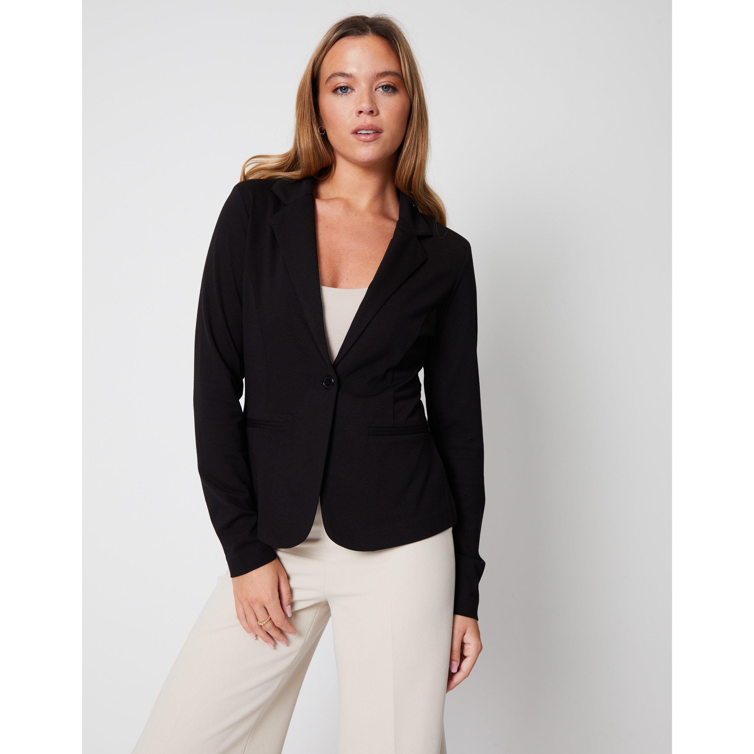 Black - Threadbare - Meadon Blazer - 1