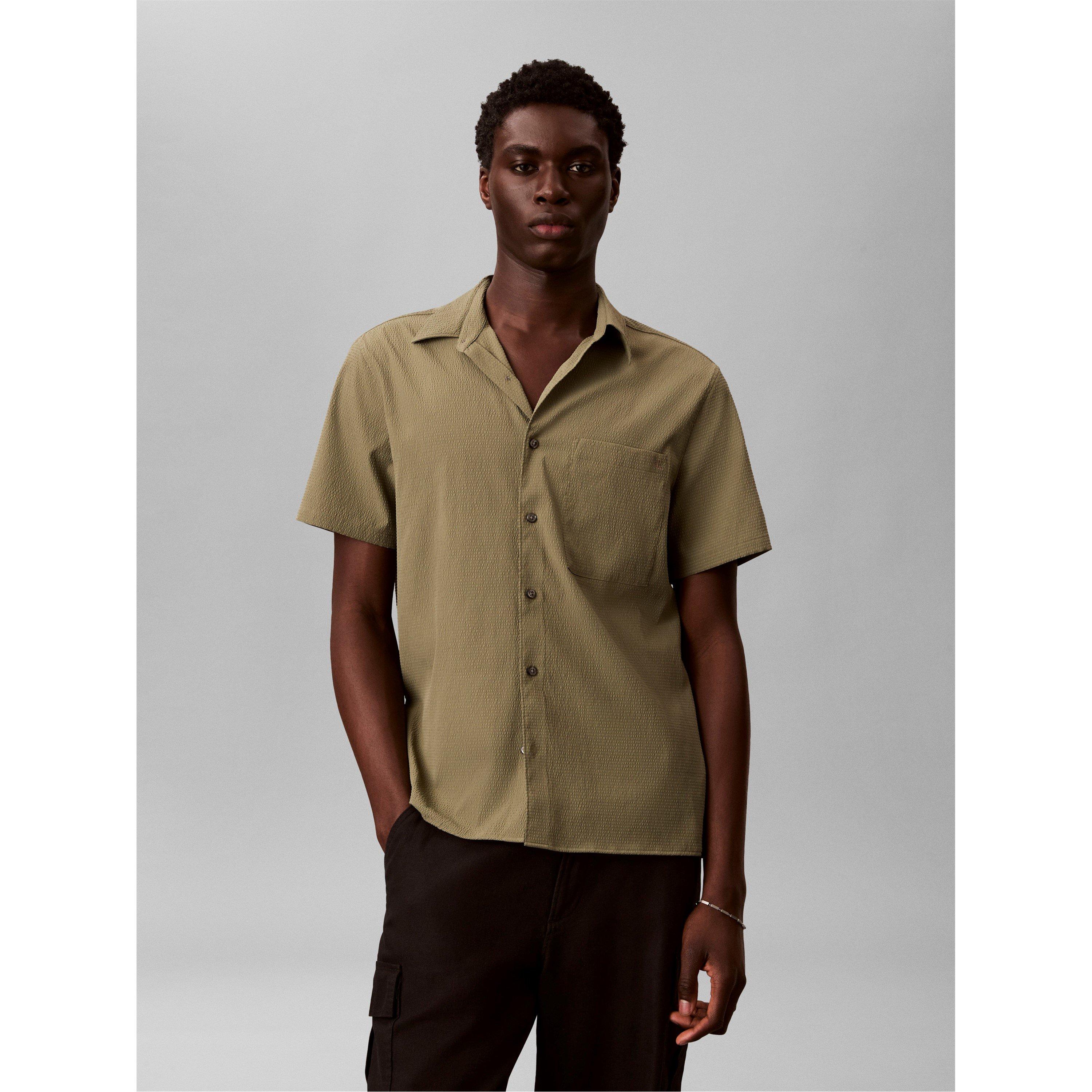 D Lichen Green - Calvin Klein - CK L Classic Shirt Sn63 - 2