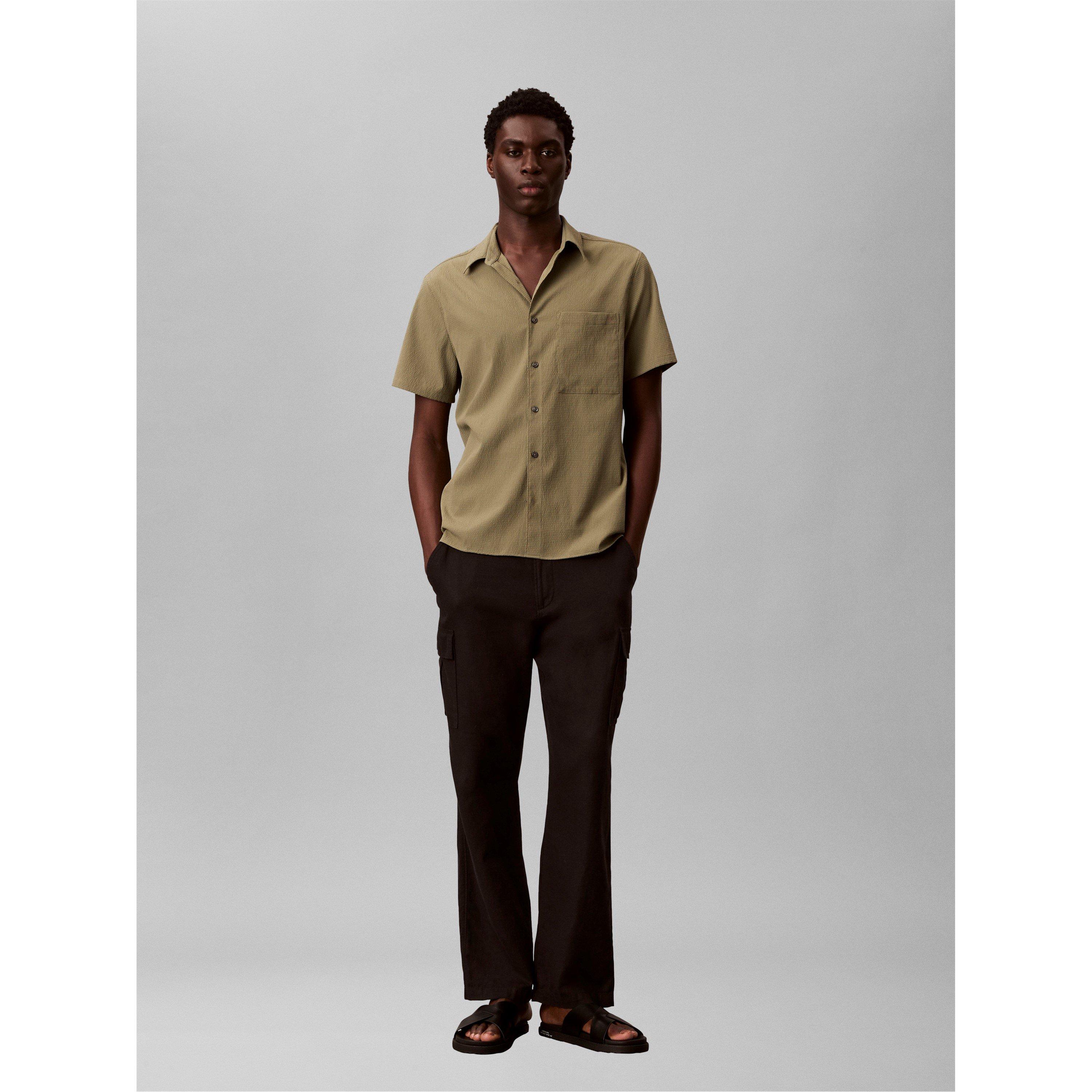 D Lichen Green - Calvin Klein - CK L Classic Shirt Sn63 - 5