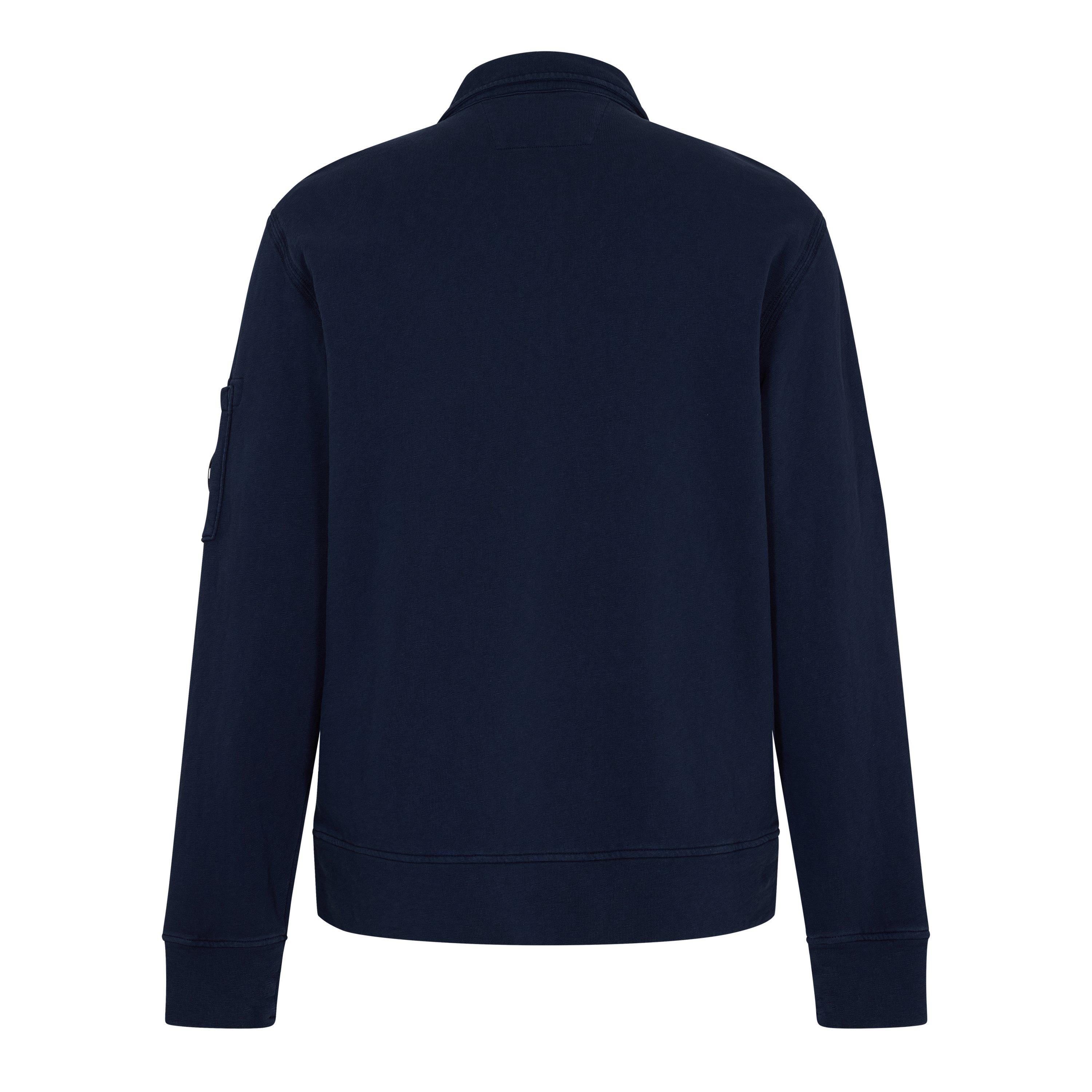 Mid Navy 889 - CP Company - CP 1/4 Zip Fleece Sn62 - 2