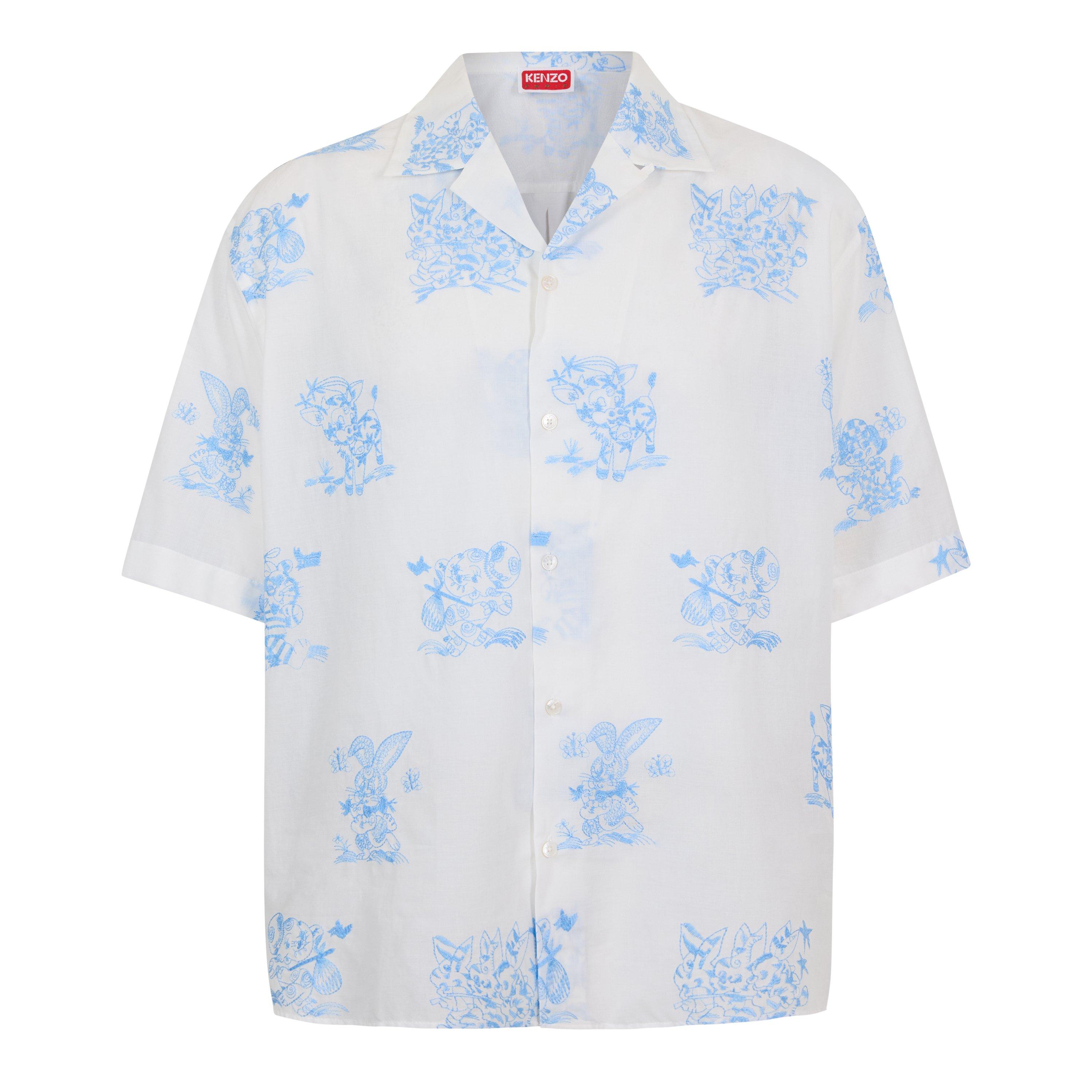 White - Kenzo - KNZO Outln Cartn Sht Sn62 - 1