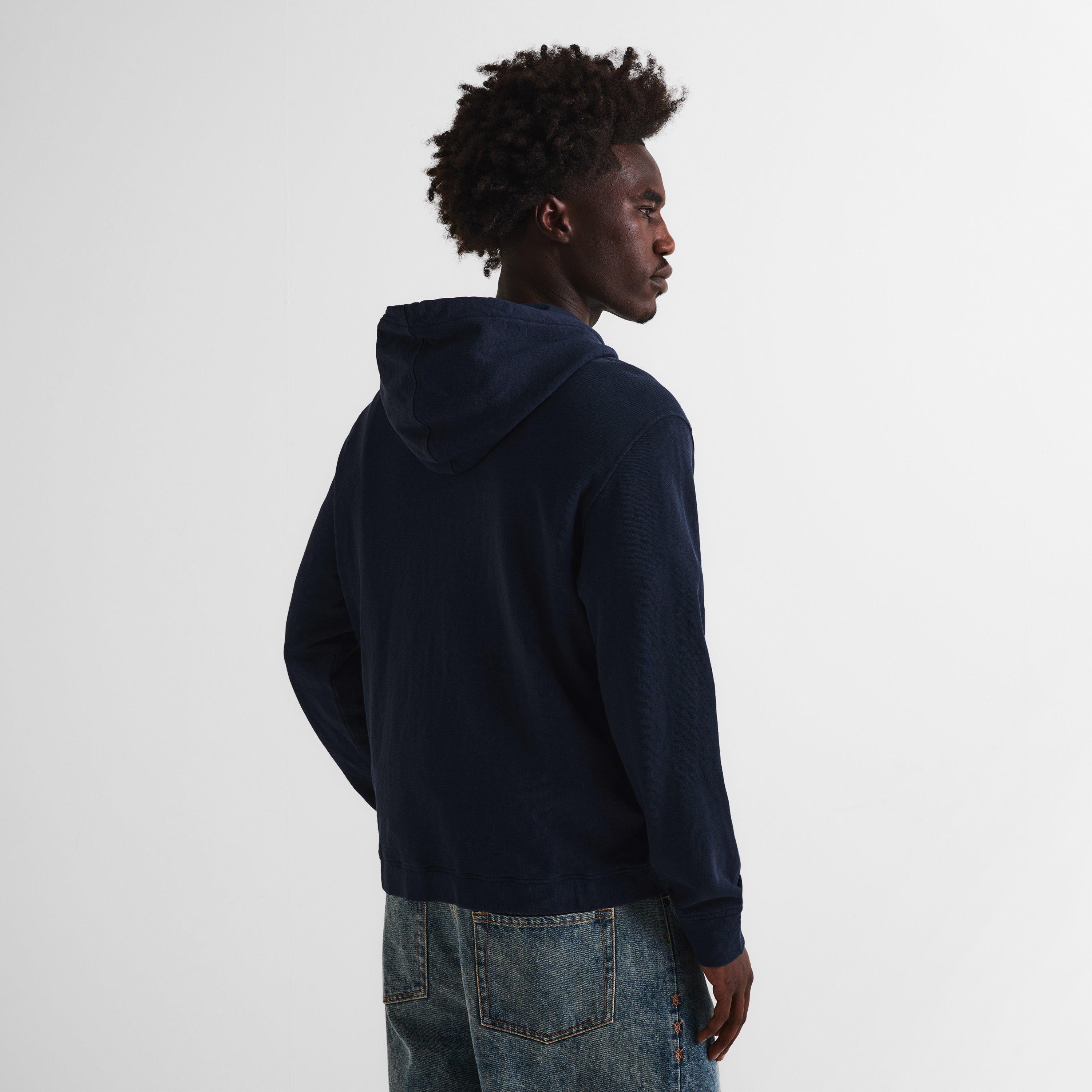 Mid Navy 889 - CP Company - Men's Full Zip Fleece - 4