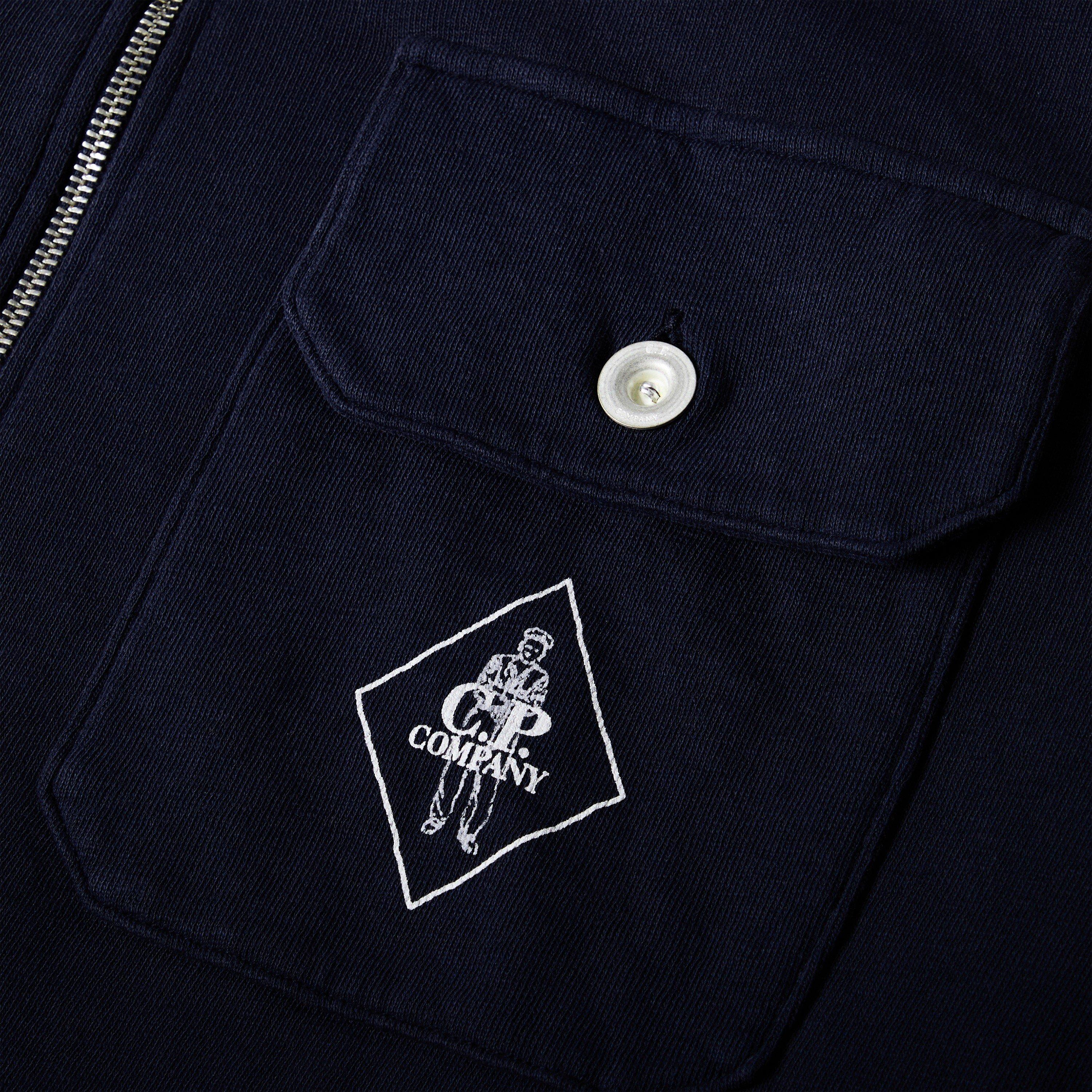 Mid Navy 889 - CP Company - CP Mailfile Zip Hood Sn62 - 3