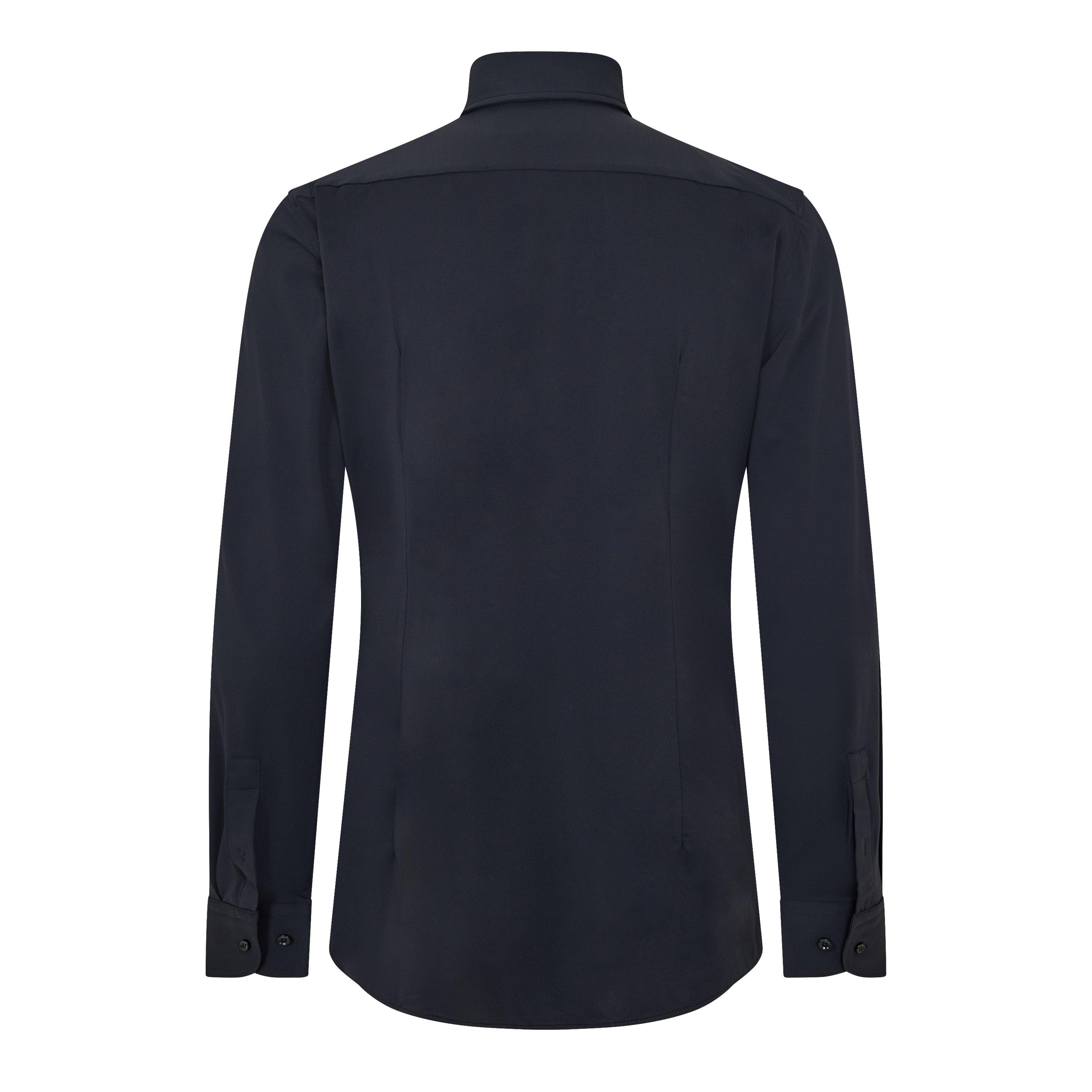 Black - Boss - Men's P Hank Kent Long Sleeve Oxford Shirt - 2