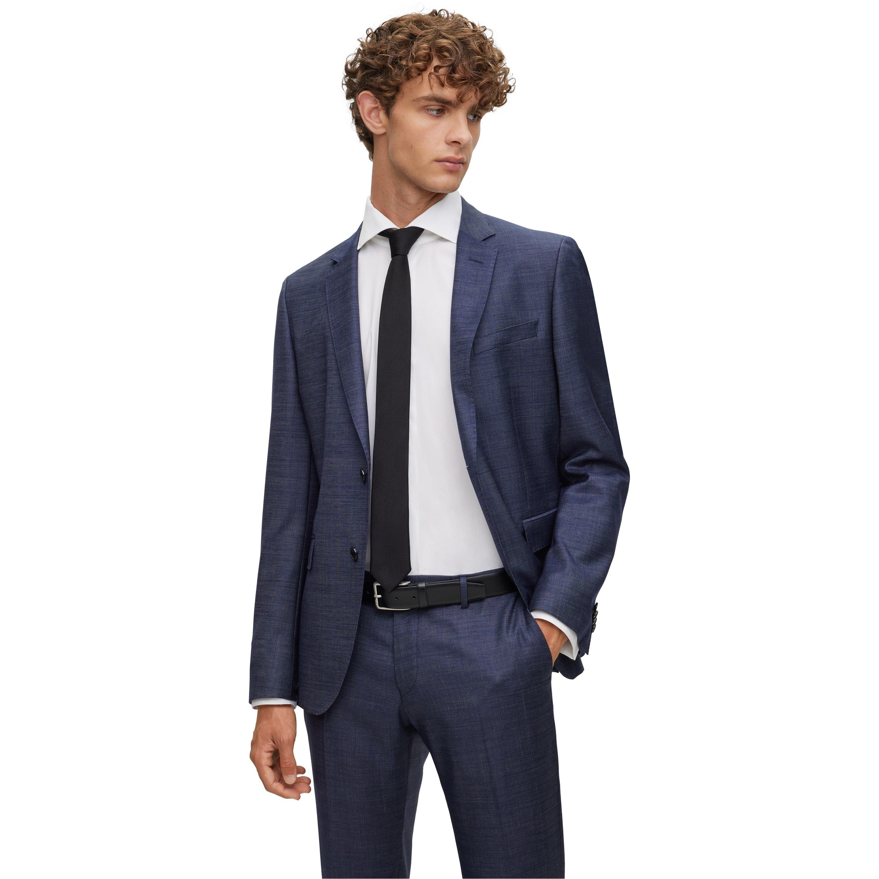 White - Boss - Men's Long Sleeve Oxford Shirt - 4