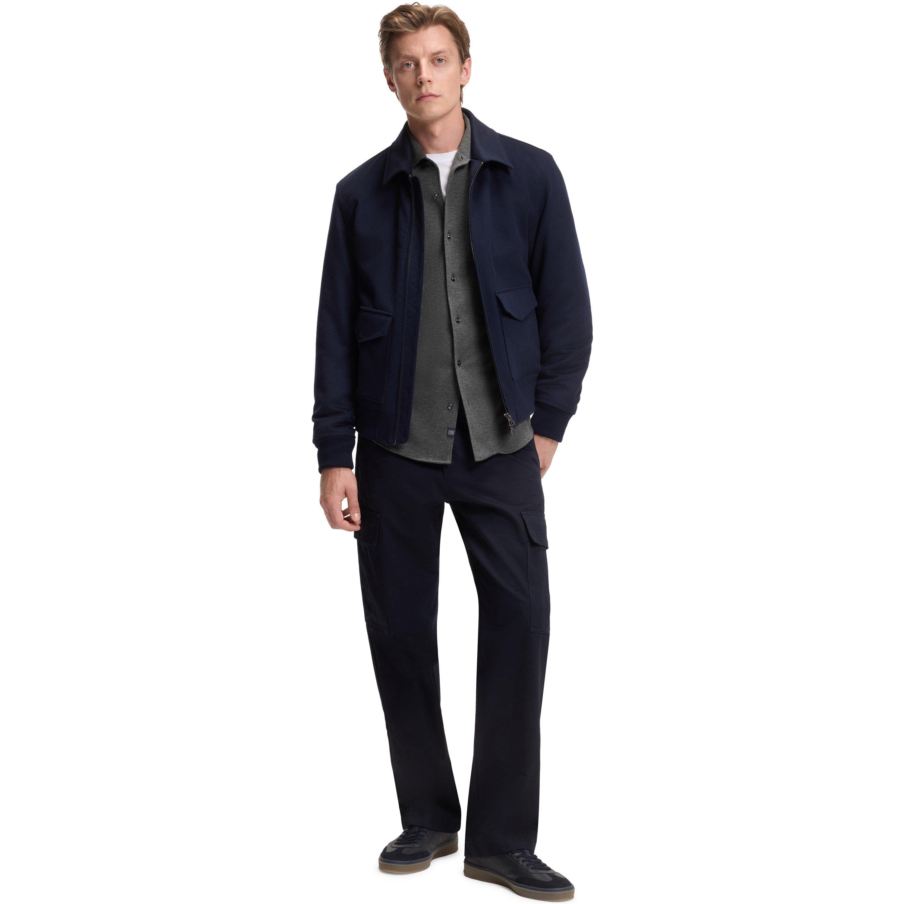 Grey 030 - Boss - Men's HBB Rudy Double Breasted Shirt - 6