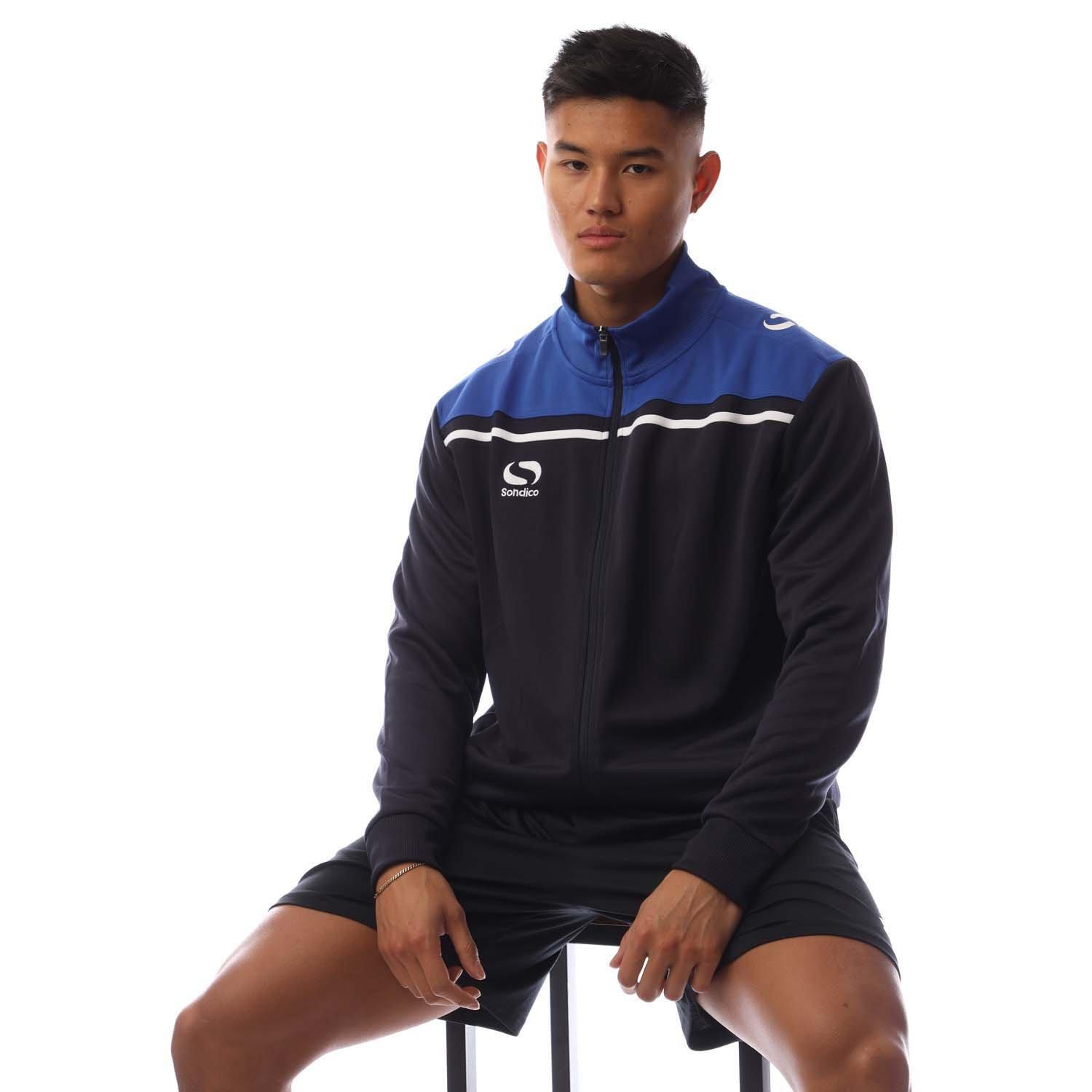 Marineblau/Königsblau - Sondico - Men's Tracksuit Top - 4