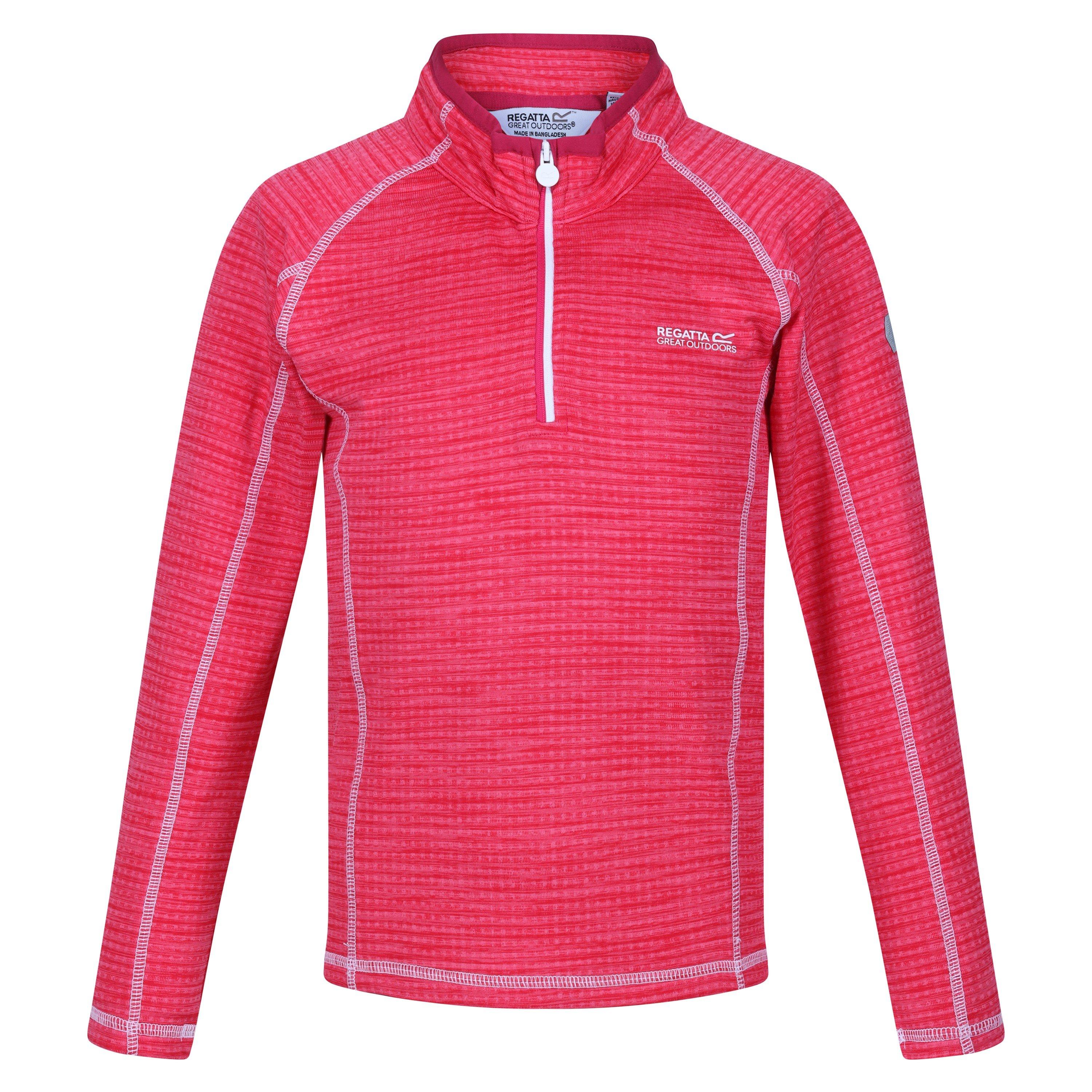 Pink Potion - Regatta - Unisex Kids' Berley 1/4 Zip Fleece - 1