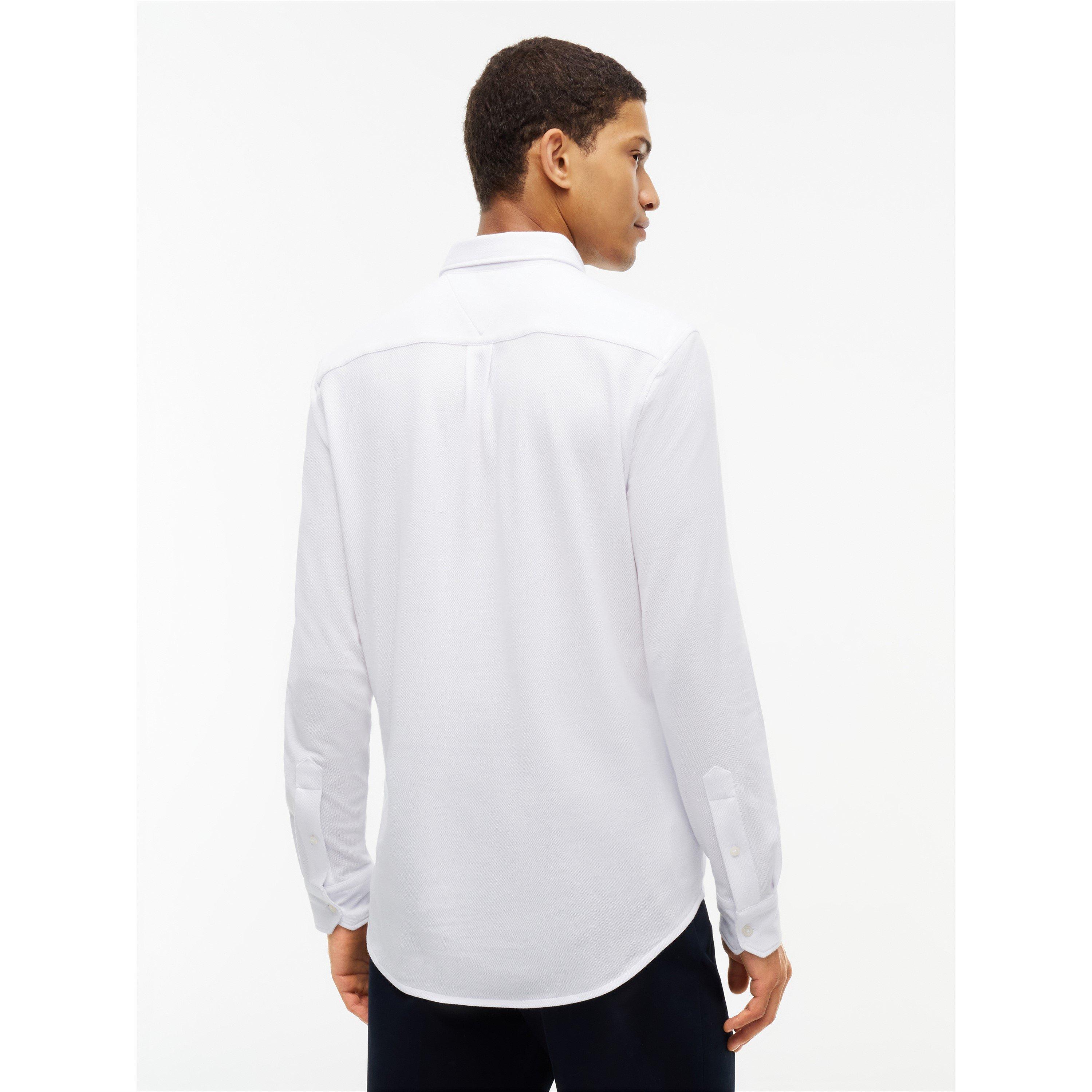 White - Tommy Hilfiger - Tommy SF Knitted Shr Sn64 - 5