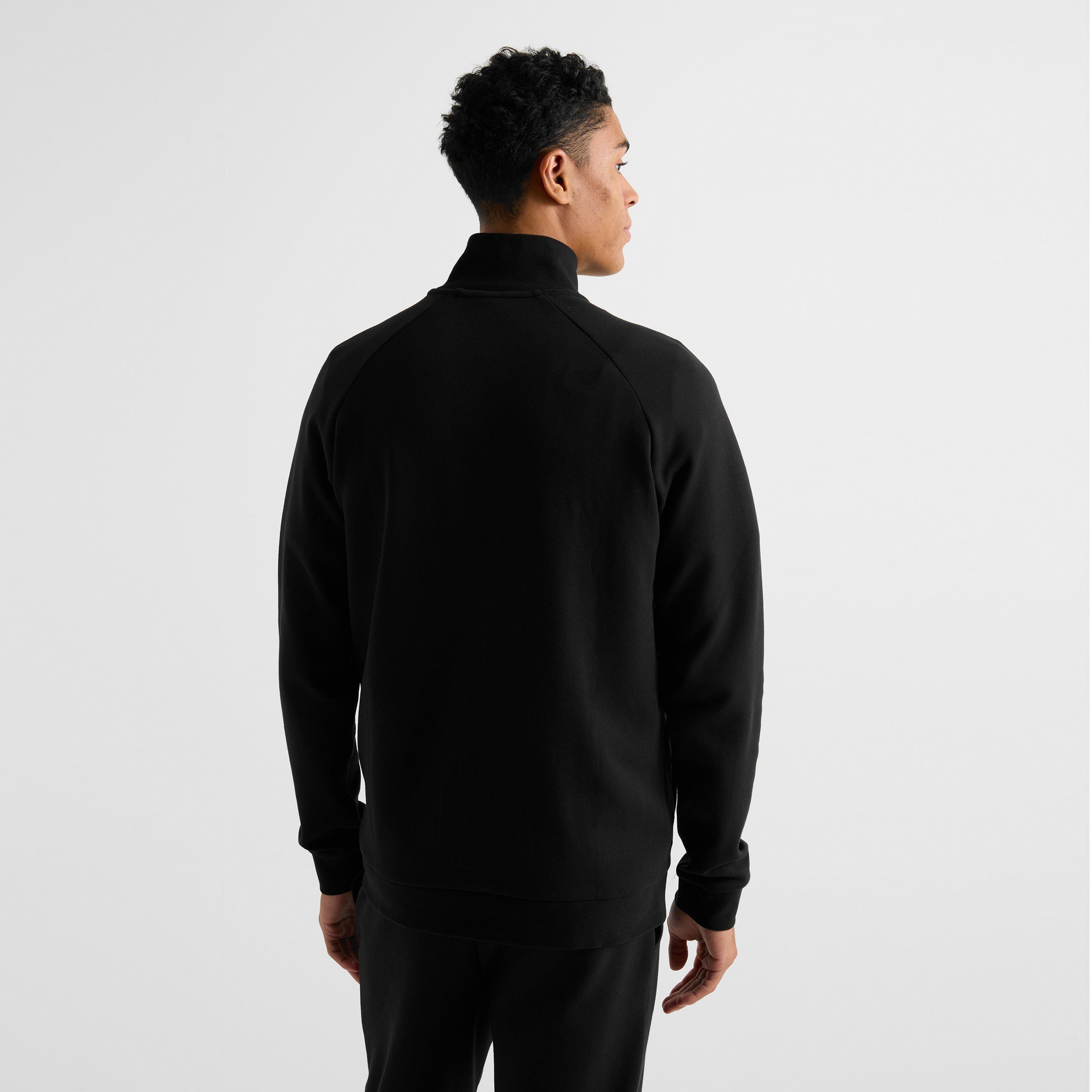 Black 004 - Boss - Mens BOSS BODYWEAR Funnel Neck Full-Zip Jacket with Metal Logo (Essense) - 4