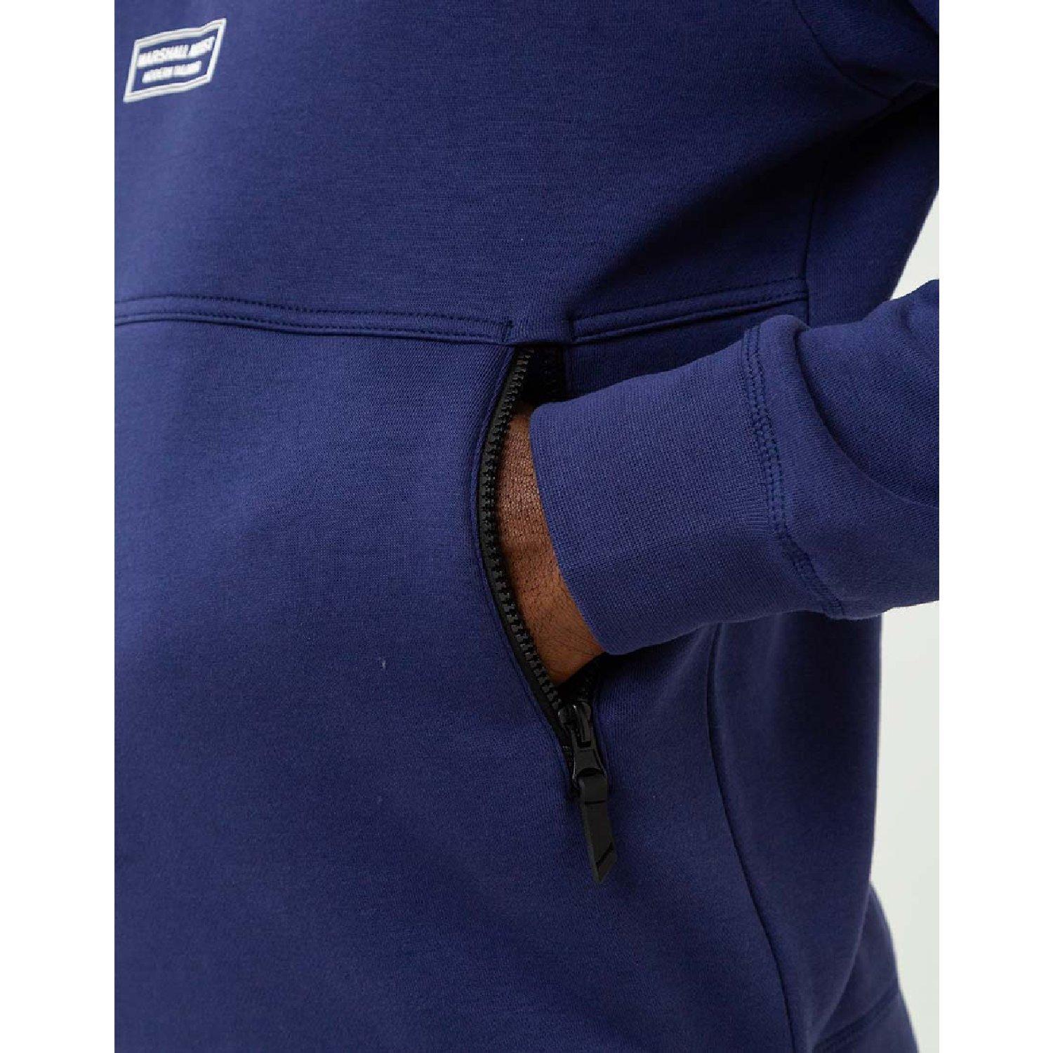 Monark Blå - Marshall Artist - Siren Quarter-Zip Fleece - 4