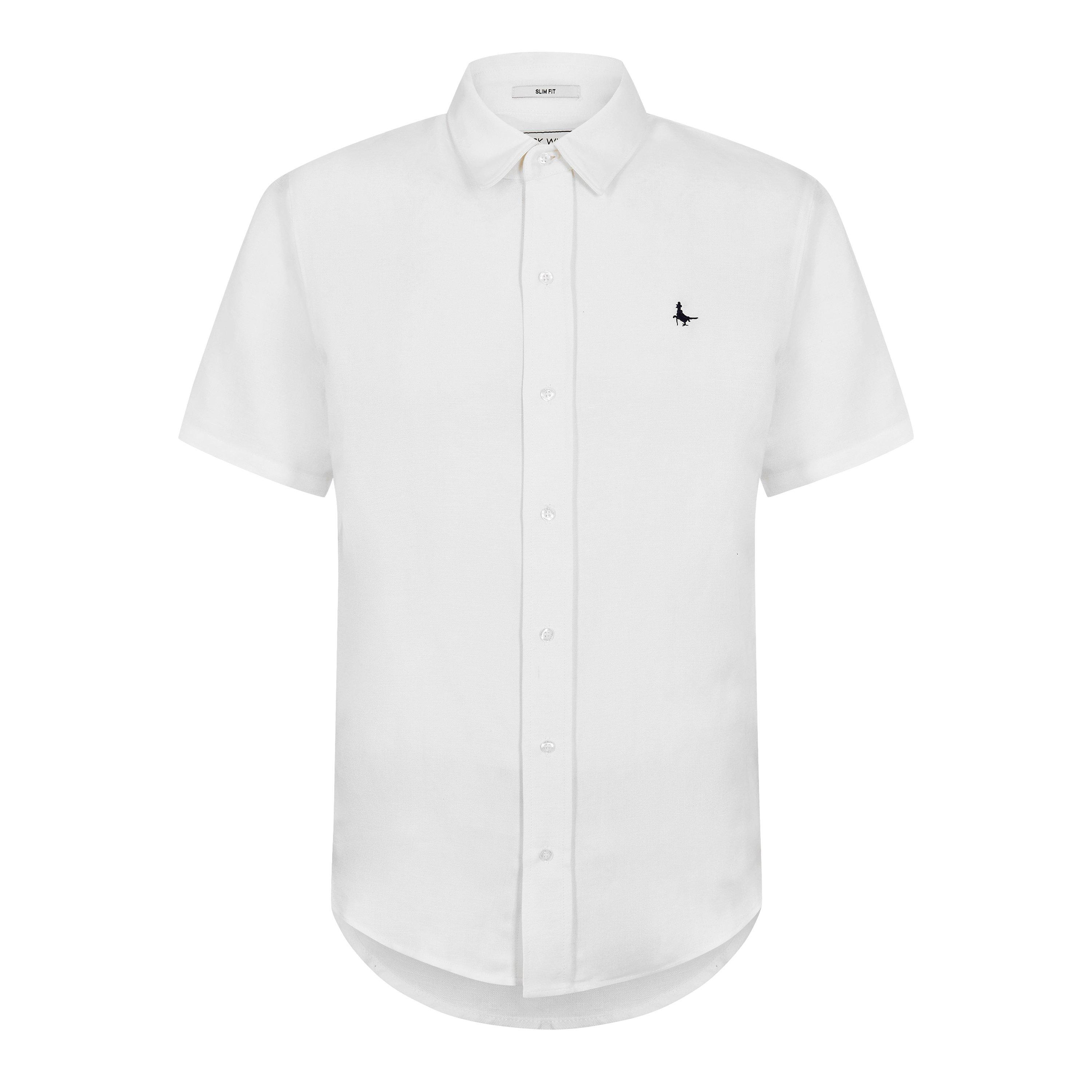 Jack Wills JW SS Linen Shirt Sn62