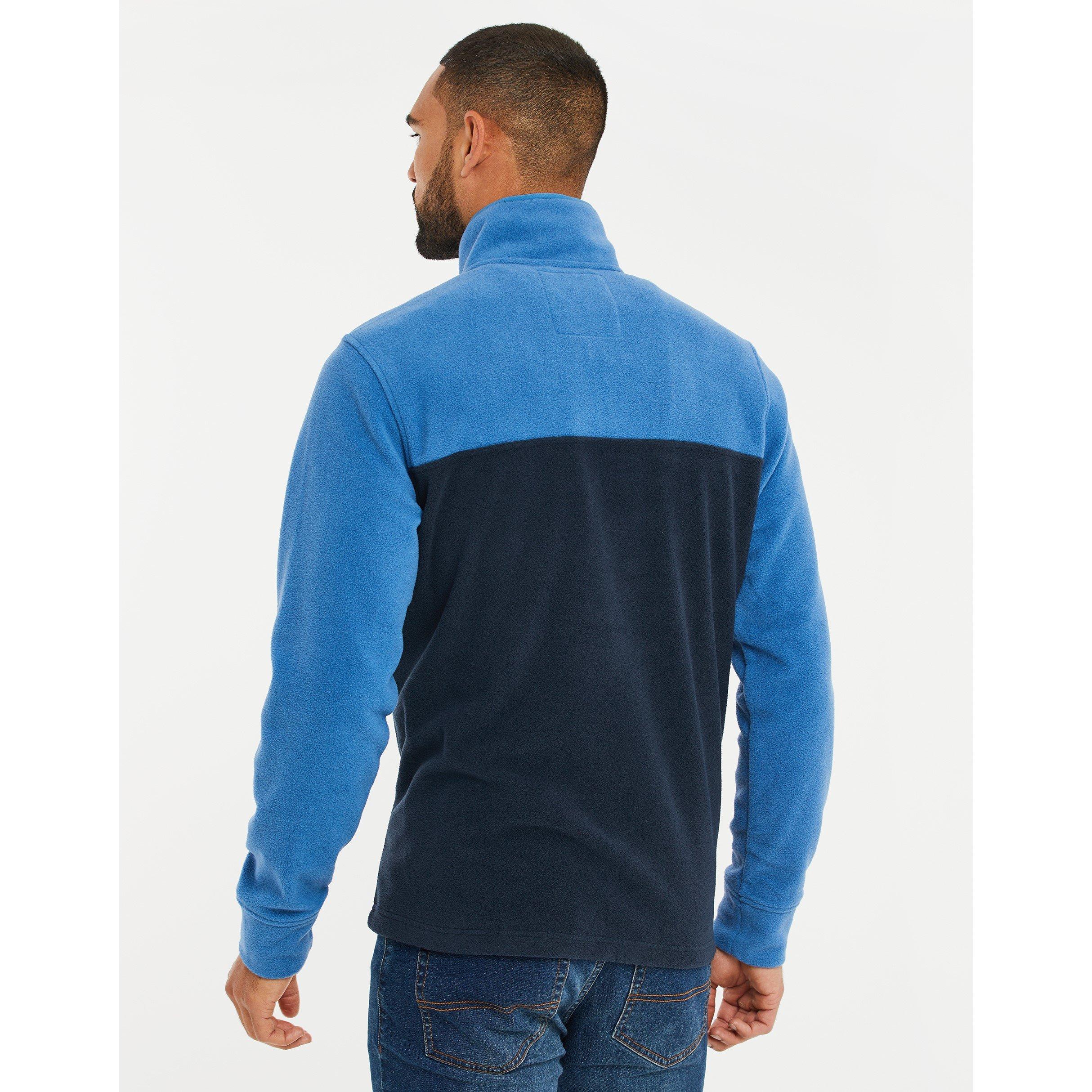 Cobalt/Navy - Threadbare - Wham quarter Zip Sn62 - 3