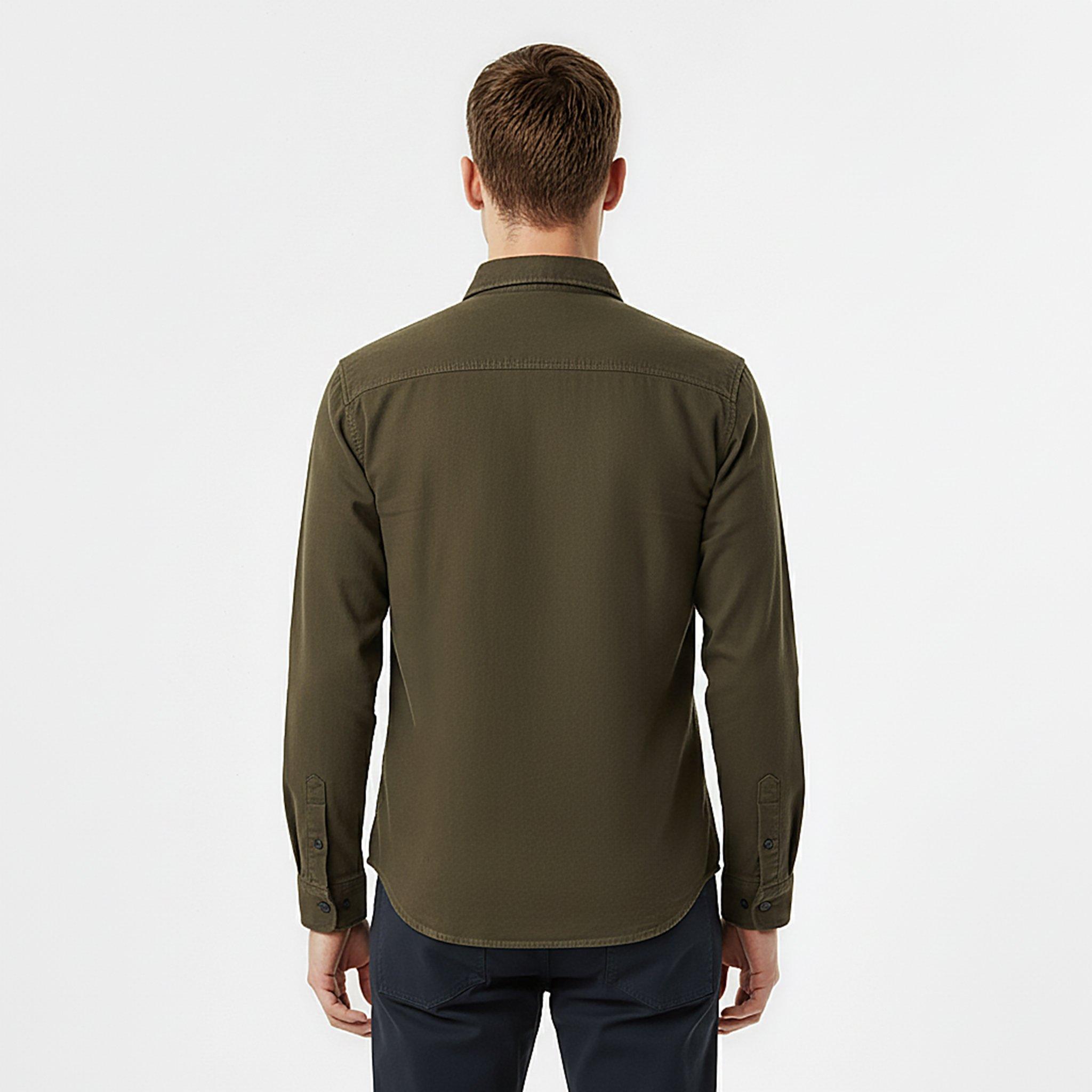 Hoja/Trekking - Jack Wills - Plain Flannel Shirt Mens - 4