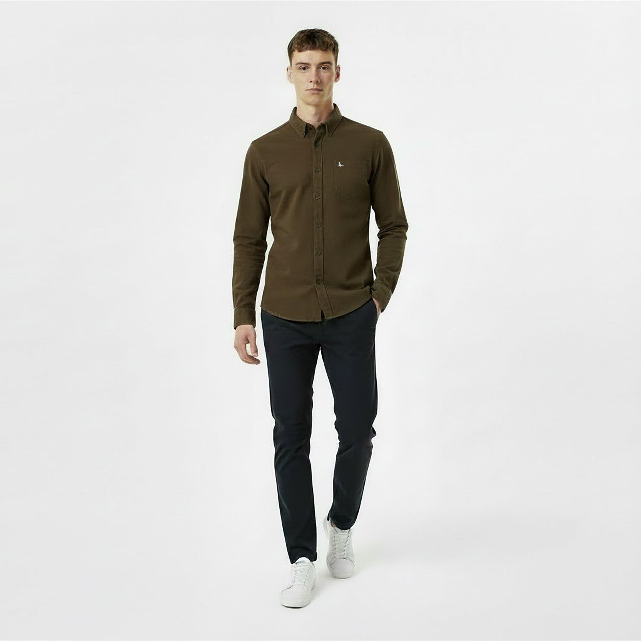 Hoja/Trekking - Jack Wills - Plain Flannel Shirt Mens - 6