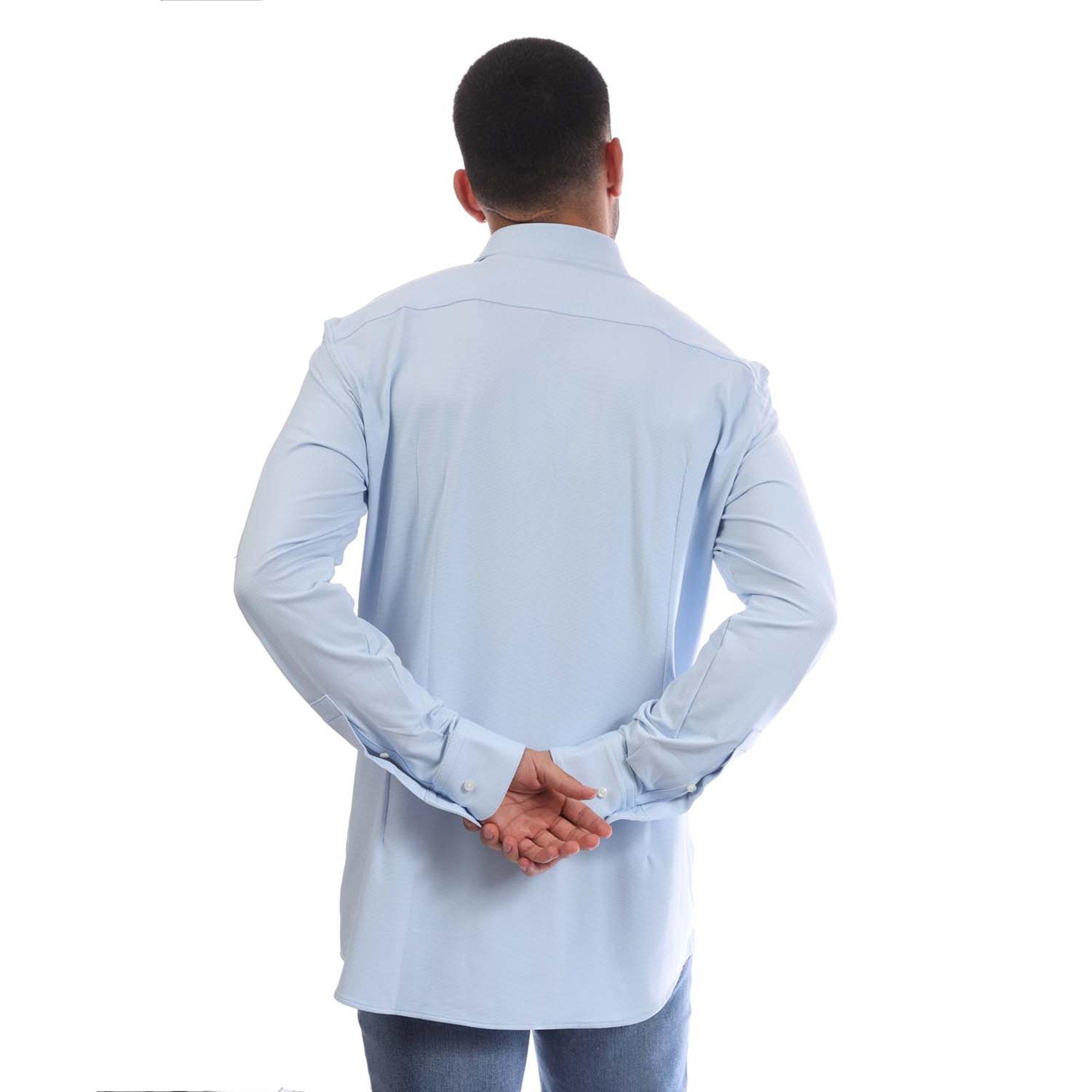 Light/Pstl Blue - Boss - P-Hank-S-Kent-C1-222 10268245 Oxford Shirt Mens - 2