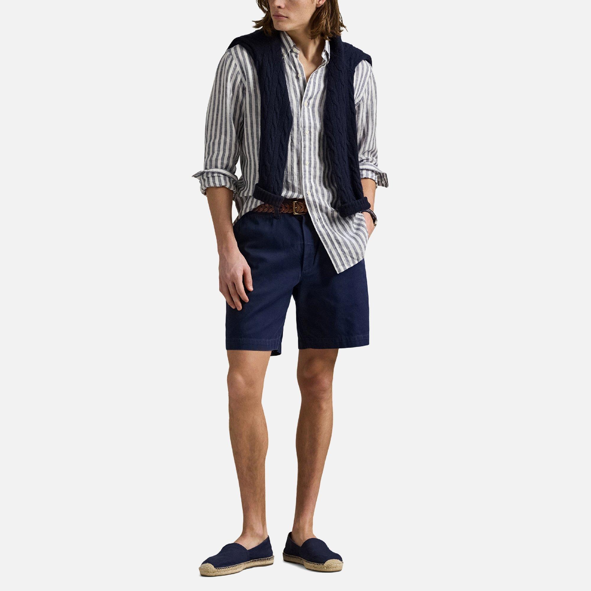 Navy/White - Ralph Lauren - Ralph Ls Strpd Shirt Sn99 - 3