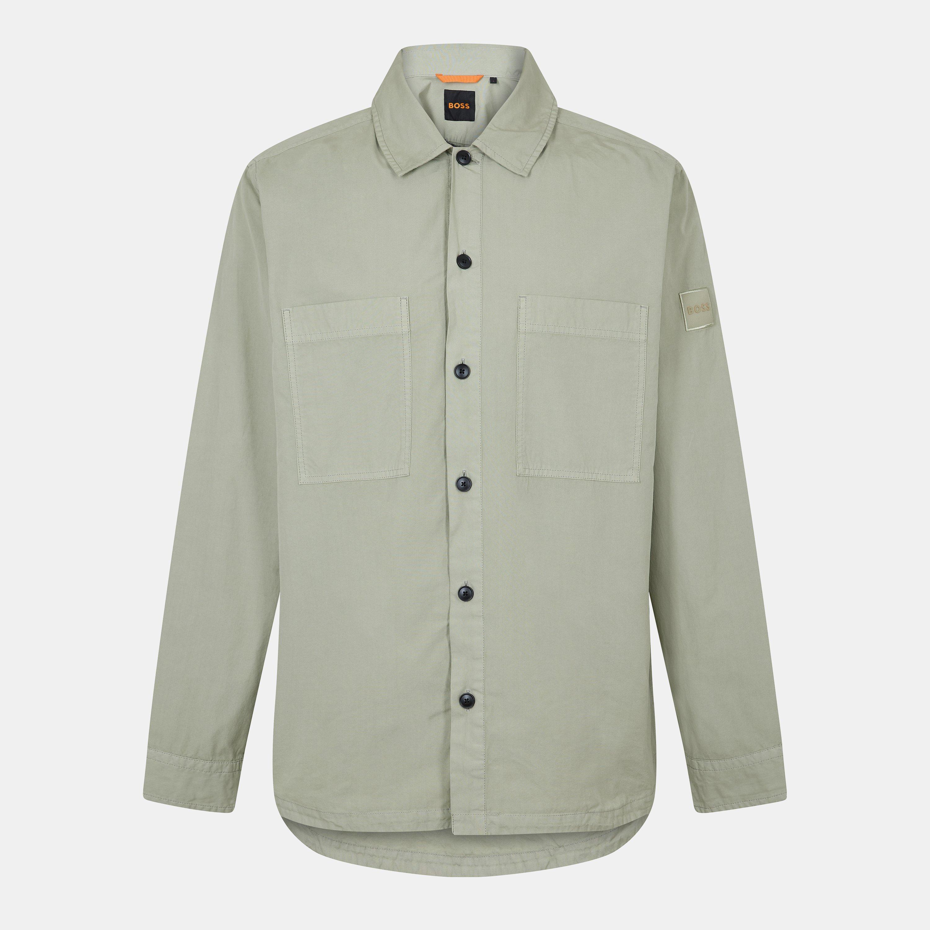 Open Green - Boss - Men's Locky M Long Sleeve Oxford Shirt - 1