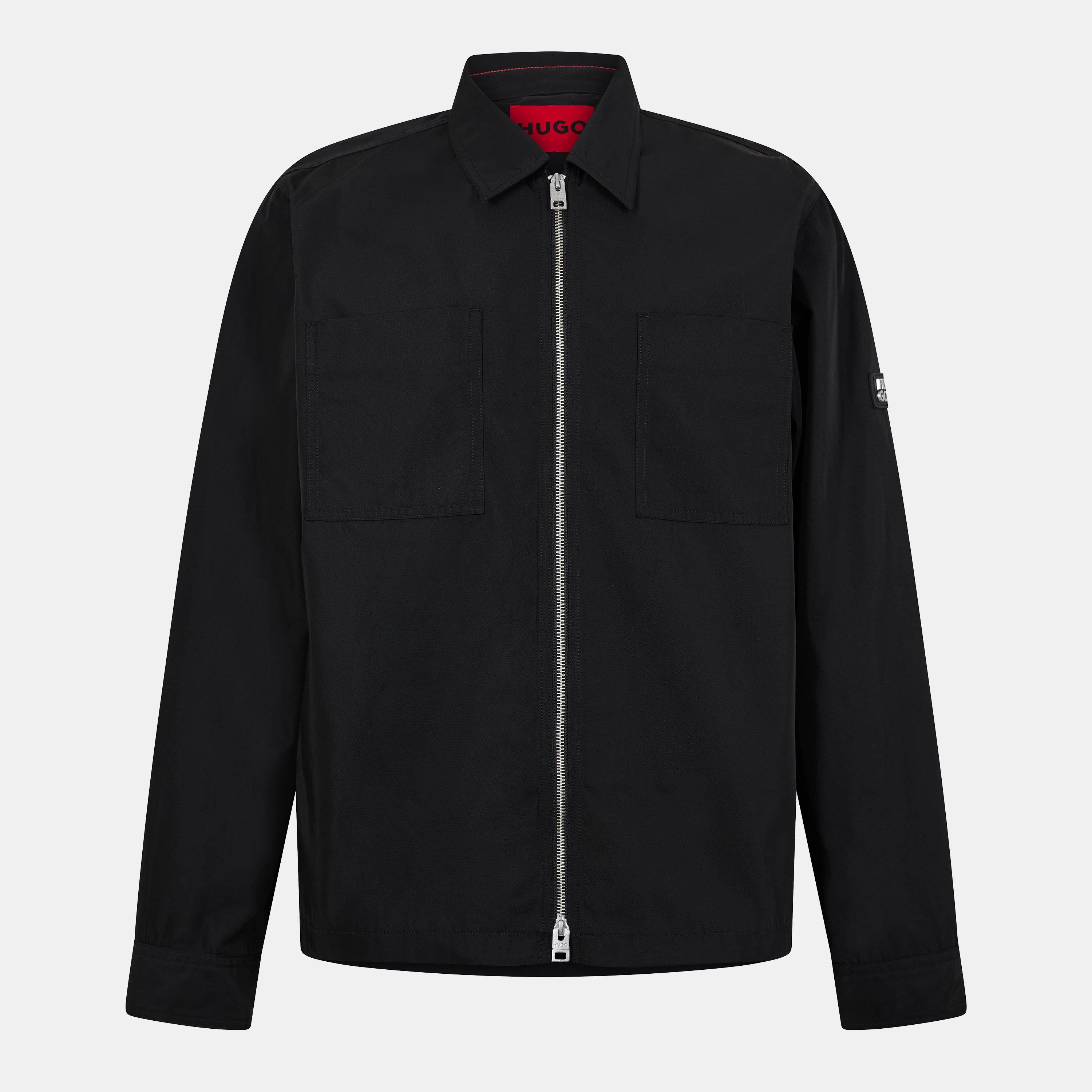 Hugo Men's Evalom Long Sleeve Oxford Shirt - Black - 2XL
