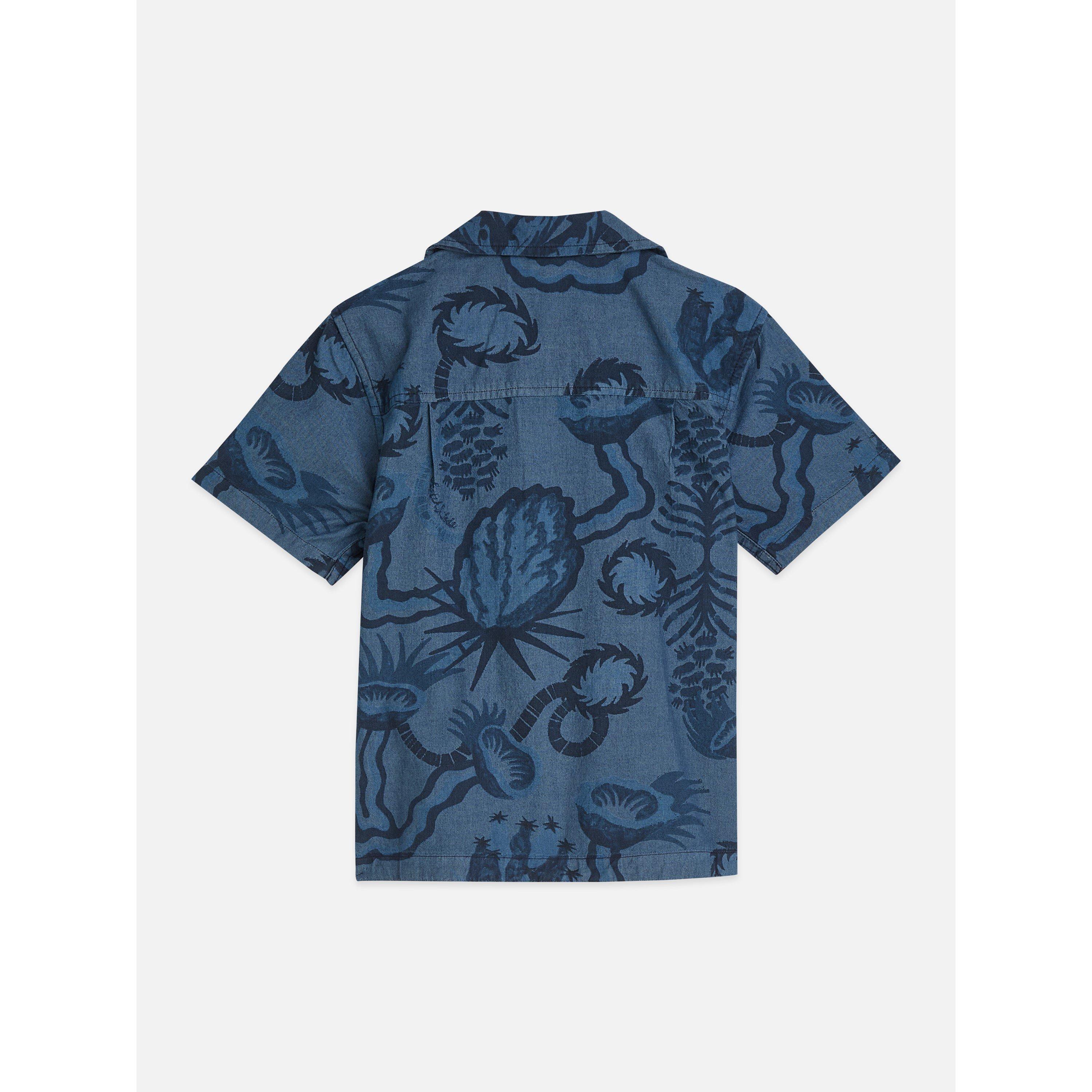 Shine A Light - Scotch and Soda - Kids' Patterned Short Sleeve Shirt - 2